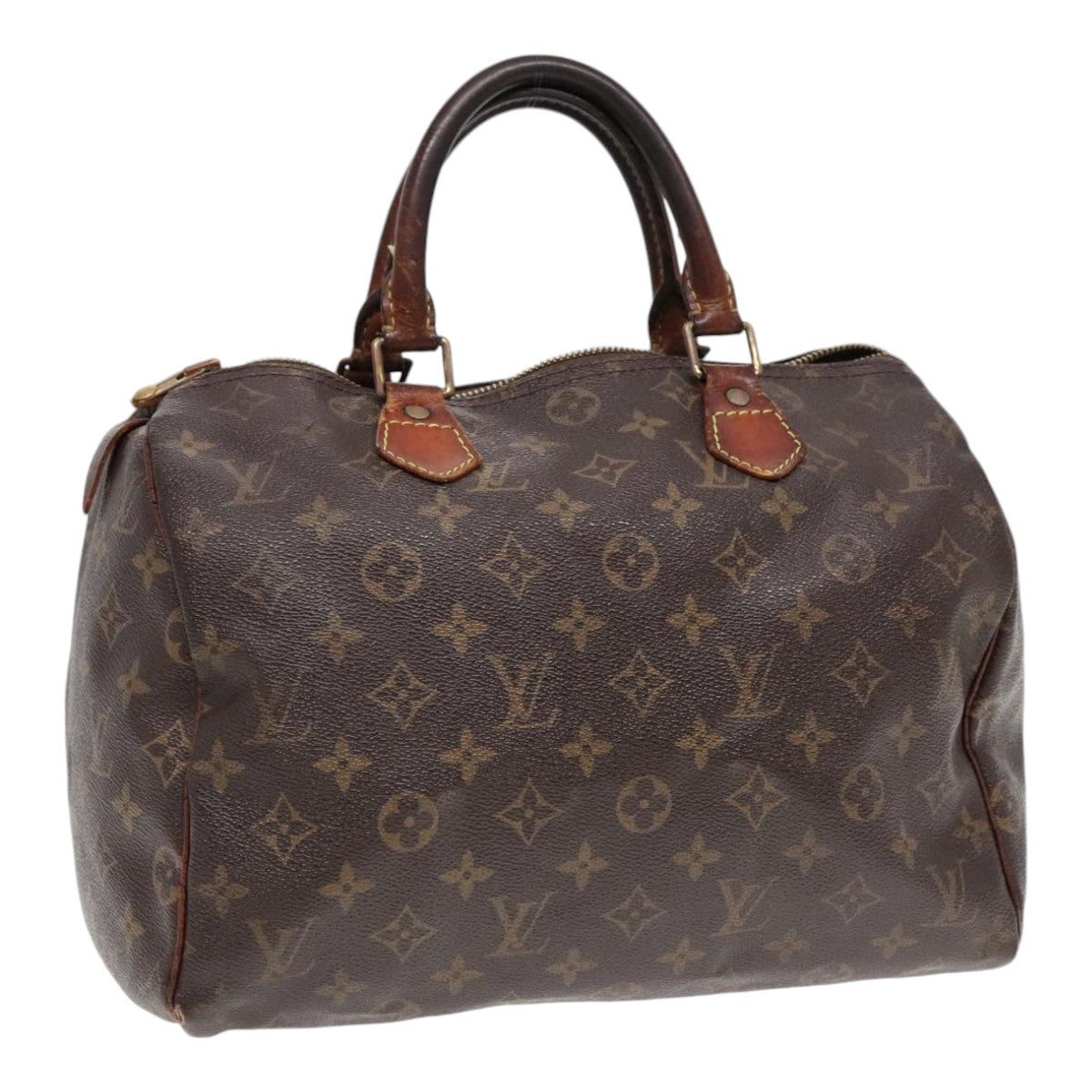 LOUIS VUITTON Monogram Speedy 30 Hand Bag M41526 LV Auth bs18127