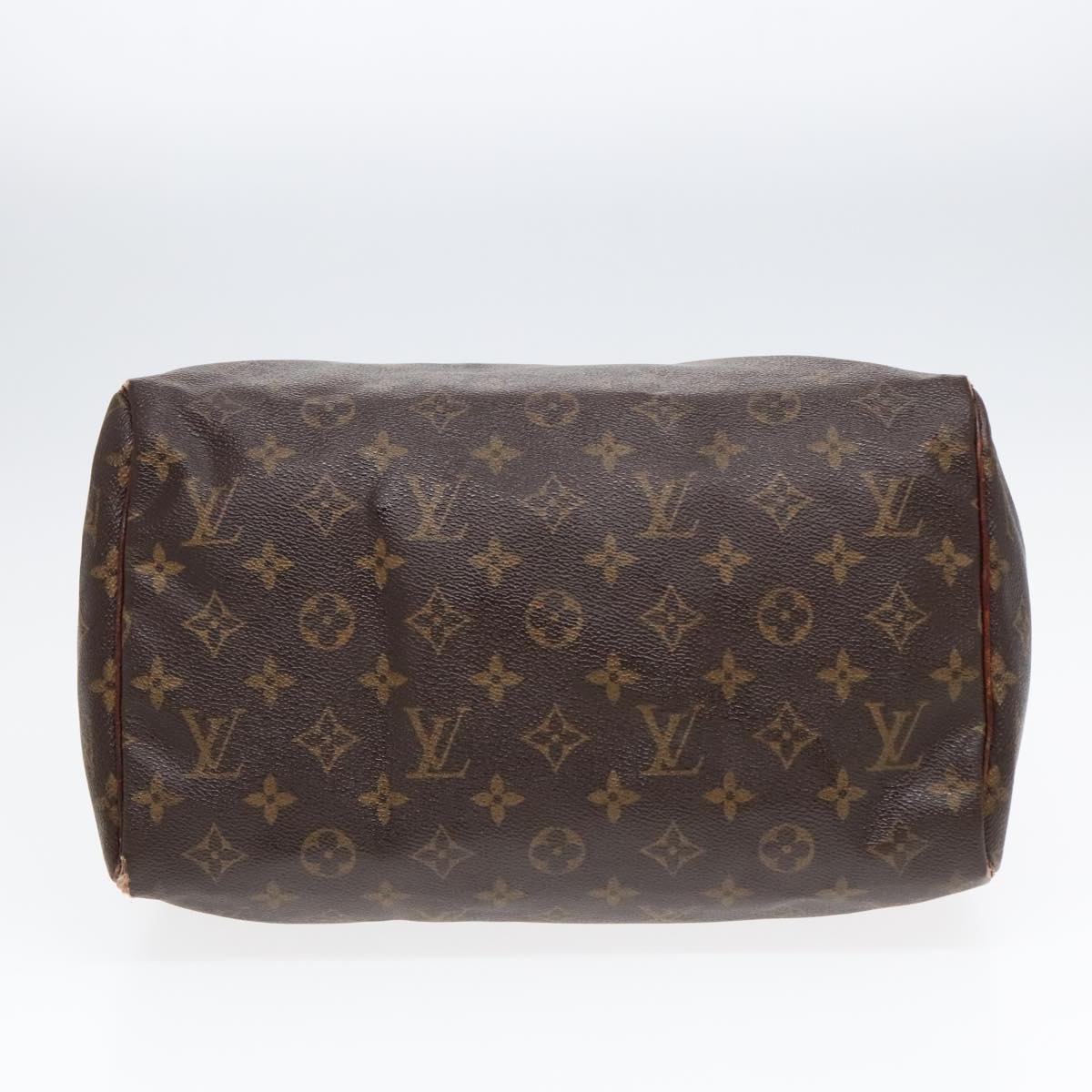 LOUIS VUITTON Monogram Speedy 30 Hand Bag M41526 LV Auth bs18127