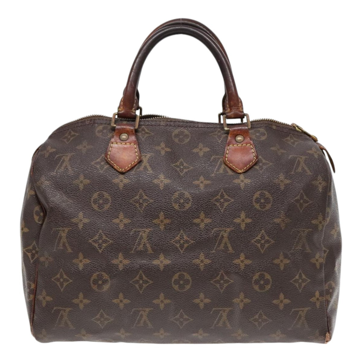 LOUIS VUITTON Monogram Speedy 30 Hand Bag M41526 LV Auth bs18127