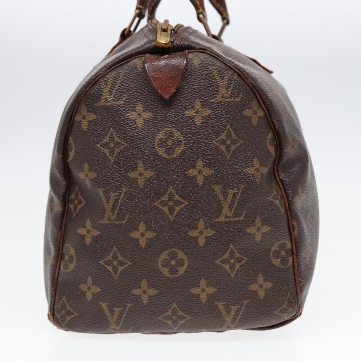 LOUIS VUITTON Monogram Speedy 30 Hand Bag M41526 LV Auth bs18127