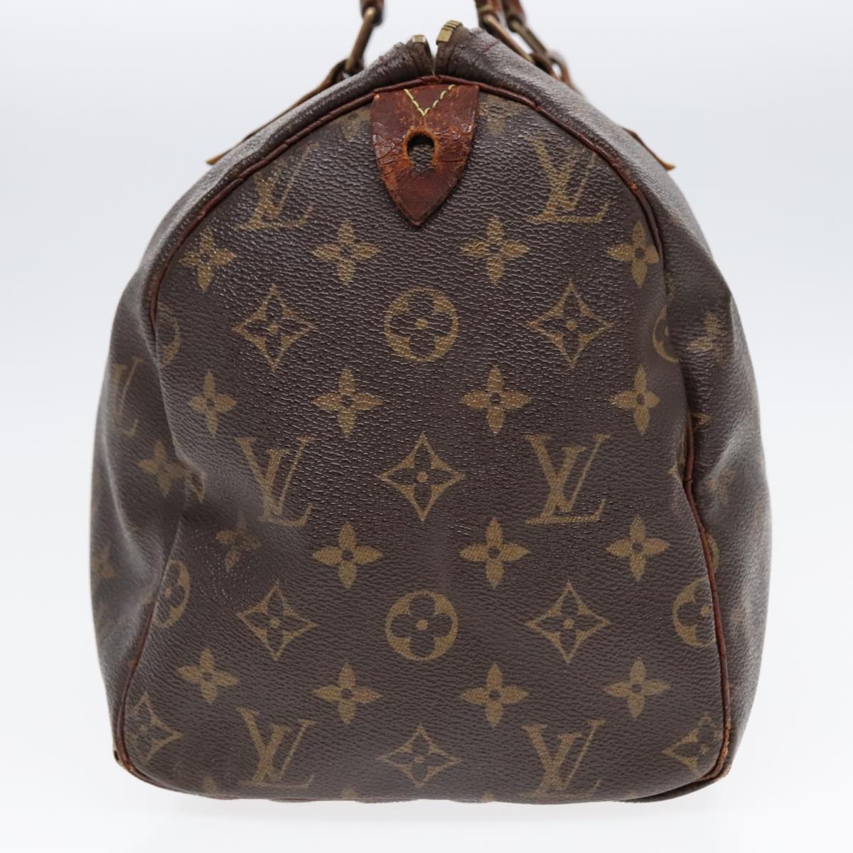 LOUIS VUITTON Monogram Speedy 30 Hand Bag M41526 LV Auth bs18127