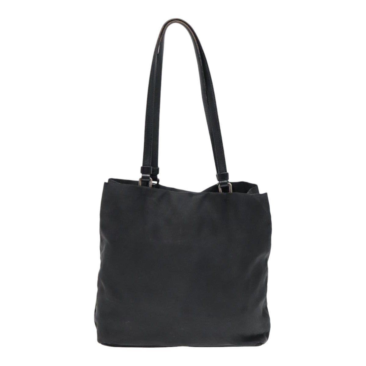 PRADA Hand Bag Nylon Black Auth bs18143