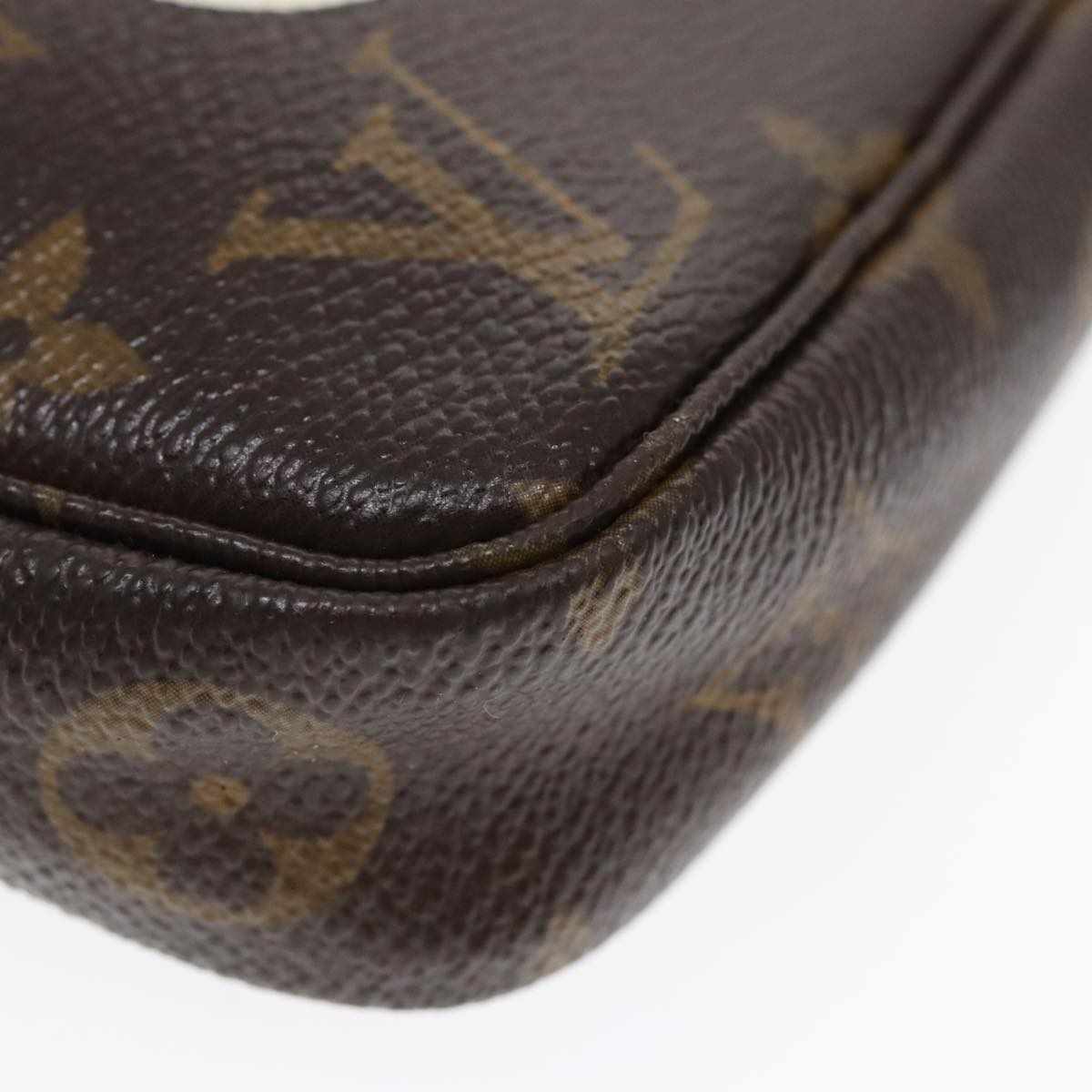 LOUIS VUITTON Monogram Panda Pochette Accessoires Pouch M51981 LV Auth bs18183