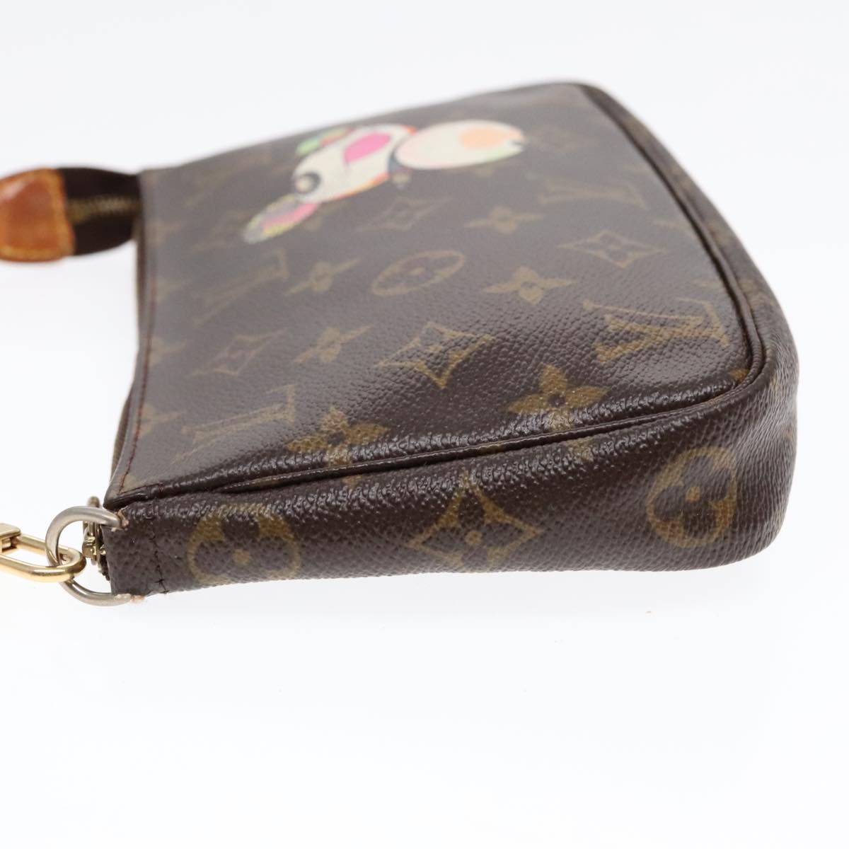 LOUIS VUITTON Monogram Panda Pochette Accessoires Pouch M51981 LV Auth bs18183