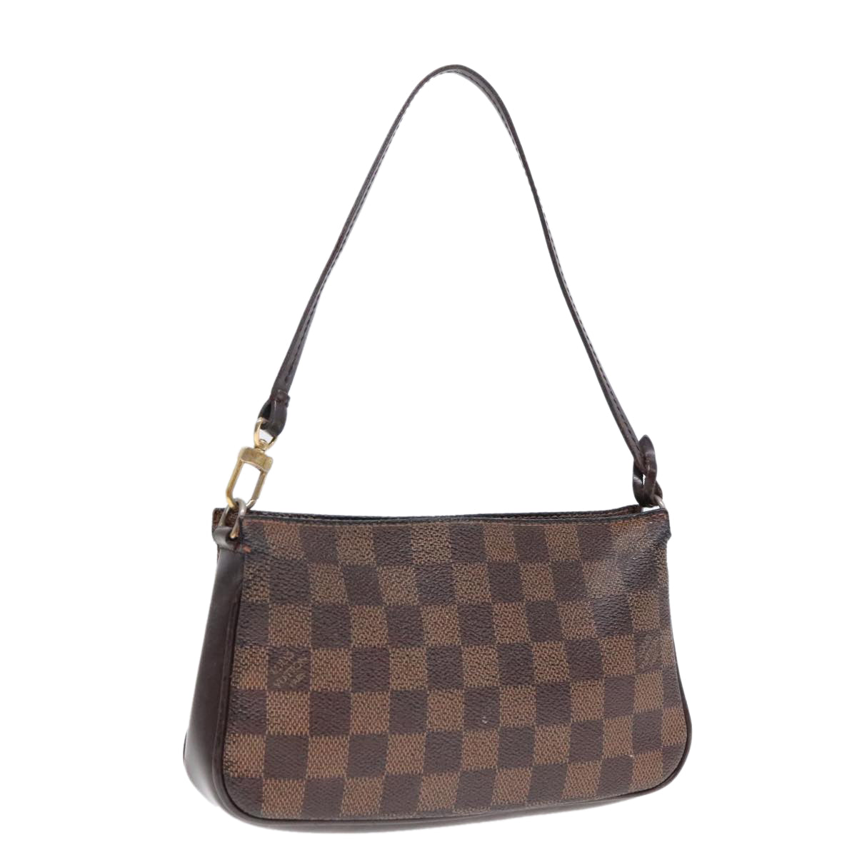 LOUIS VUITTON Damier Ebene Navona Accessory Pouch N51983 LV Auth bs18184