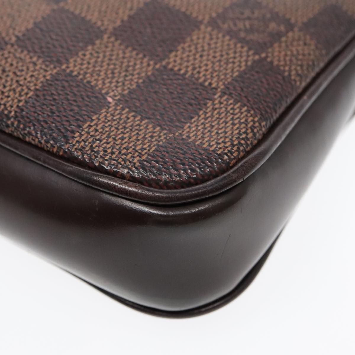 LOUIS VUITTON Damier Ebene Navona Accessory Pouch N51983 LV Auth bs18184