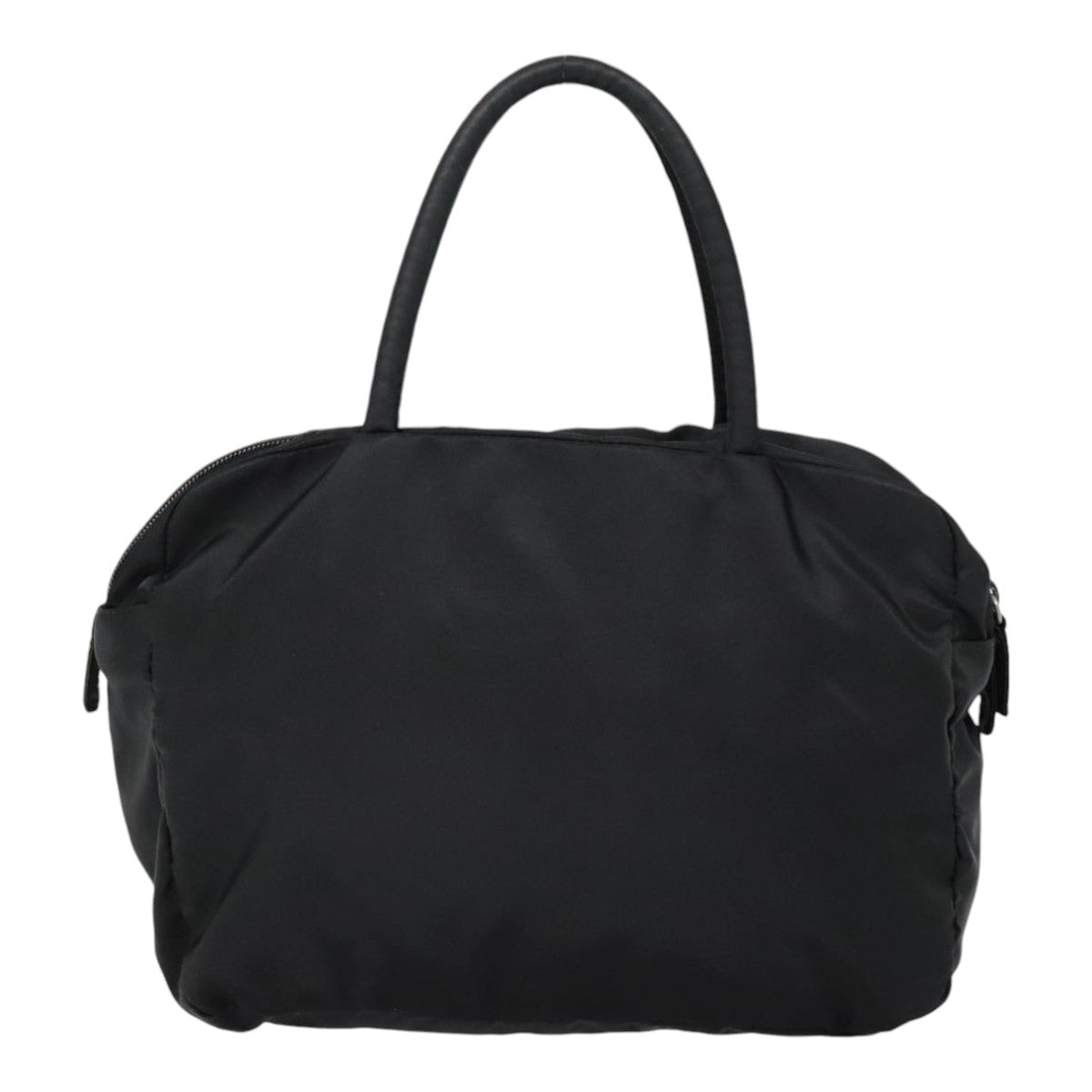 PRADA Hand Bag Nylon Black Auth bs18204