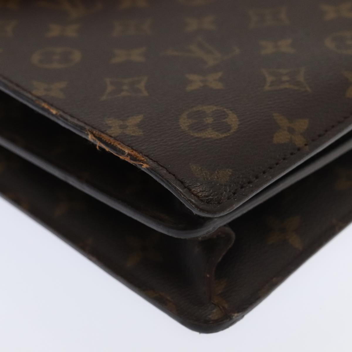 LOUIS VUITTON Monogram Serviette Conseiller Briefcase M53331 LV Auth bs18334