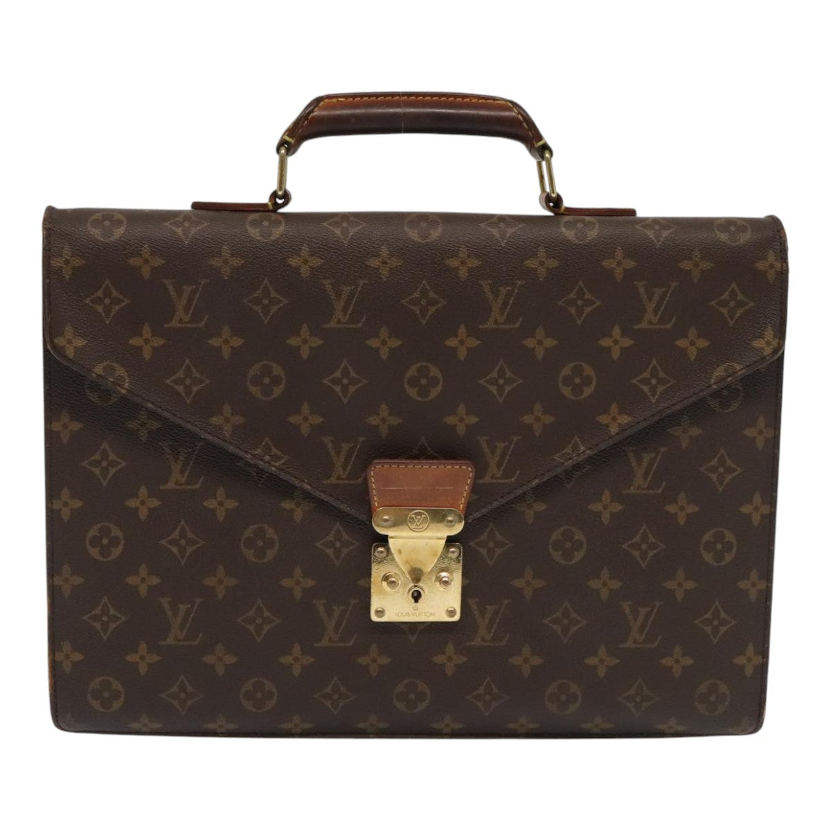 LOUIS VUITTON Monogram Serviette Conseiller Briefcase M53331 LV Auth bs18334