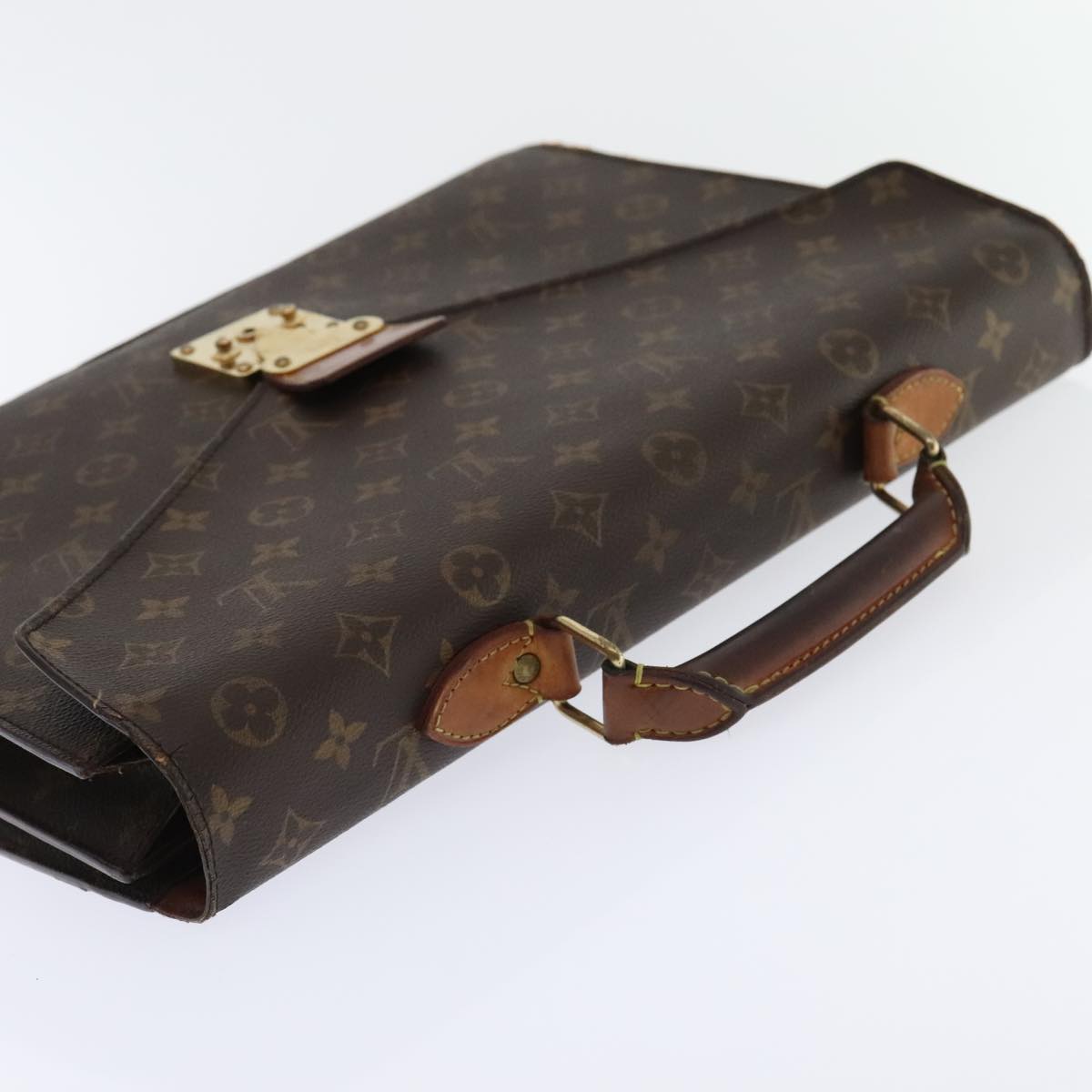 LOUIS VUITTON Monogram Serviette Conseiller Briefcase M53331 LV Auth bs18334