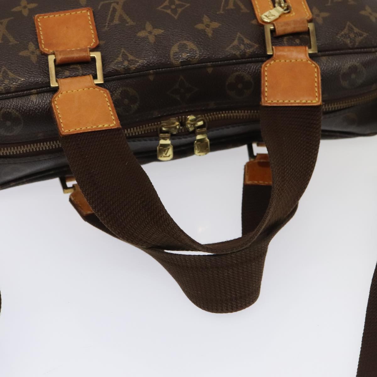 LOUIS VUITTON Monogram Sac Bosphore Hand Bag M40043 LV Auth bs18357