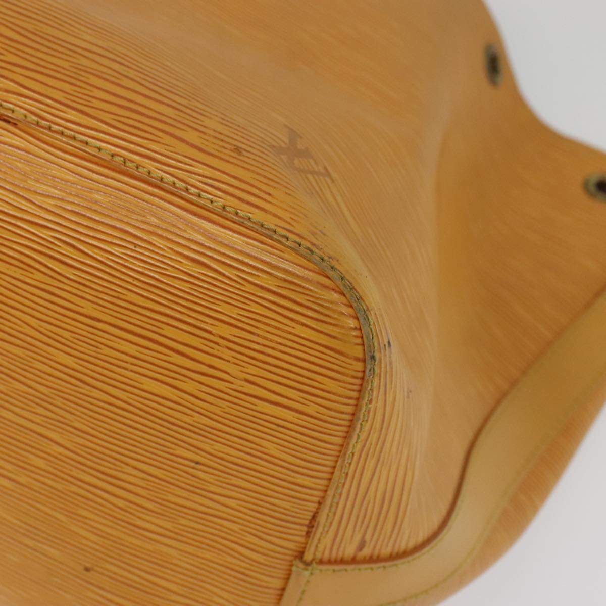 LOUIS VUITTON Epi Petit Noe Shoulder Bag Yellow M44109 LV Auth bs18364