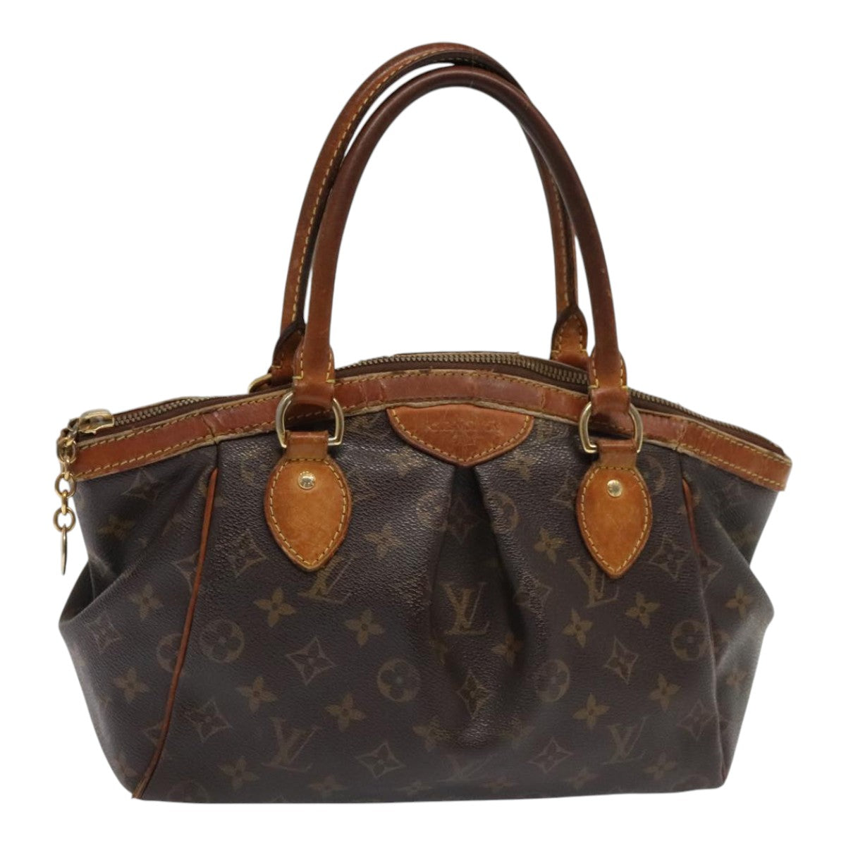 LOUIS VUITTON Monogram Tivoli PM Hand Bag M40143 LV Auth bs18389