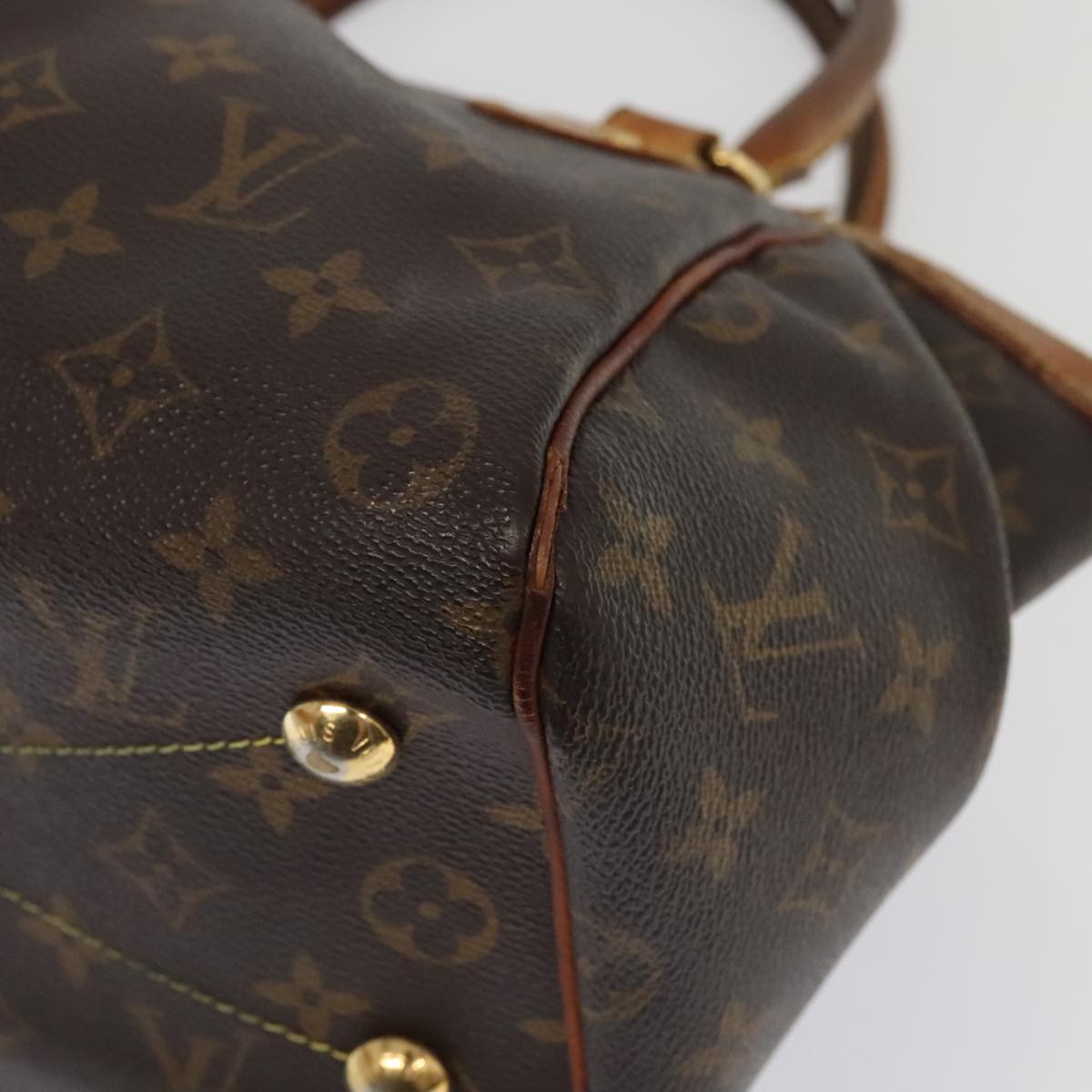 LOUIS VUITTON Monogram Tivoli PM Hand Bag M40143 LV Auth bs18389