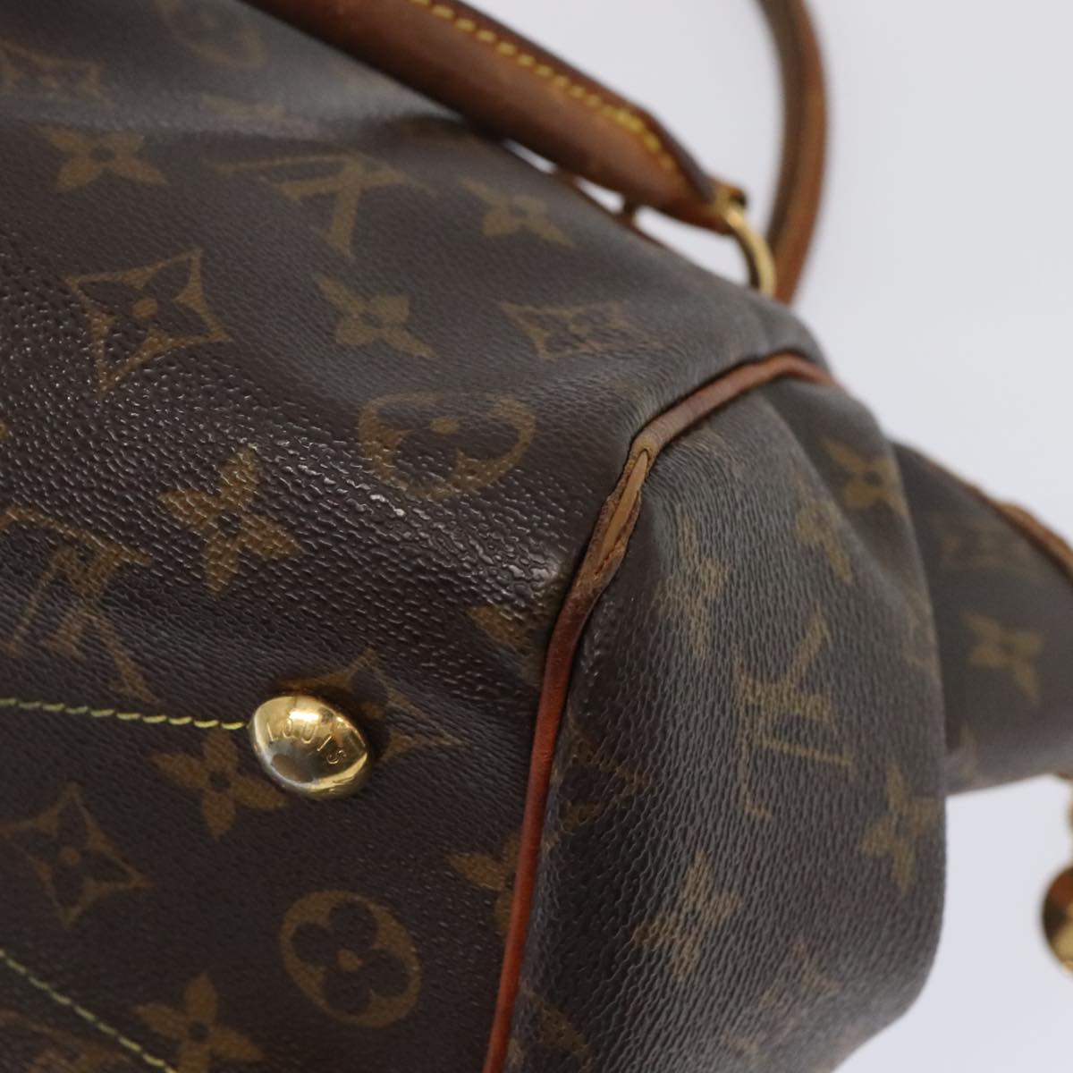 LOUIS VUITTON Monogram Tivoli PM Hand Bag M40143 LV Auth bs18389