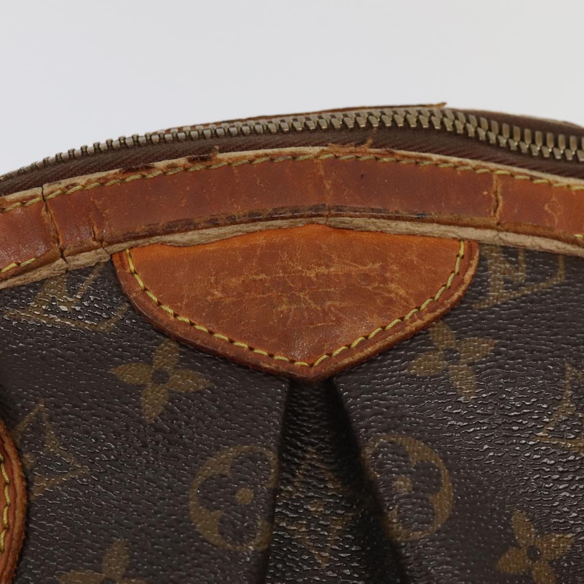 LOUIS VUITTON Monogram Tivoli PM Hand Bag M40143 LV Auth bs18389