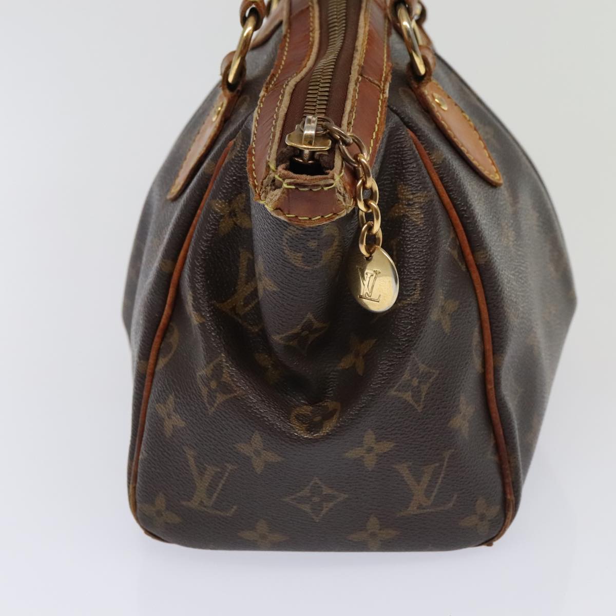 LOUIS VUITTON Monogram Tivoli PM Hand Bag M40143 LV Auth bs18389