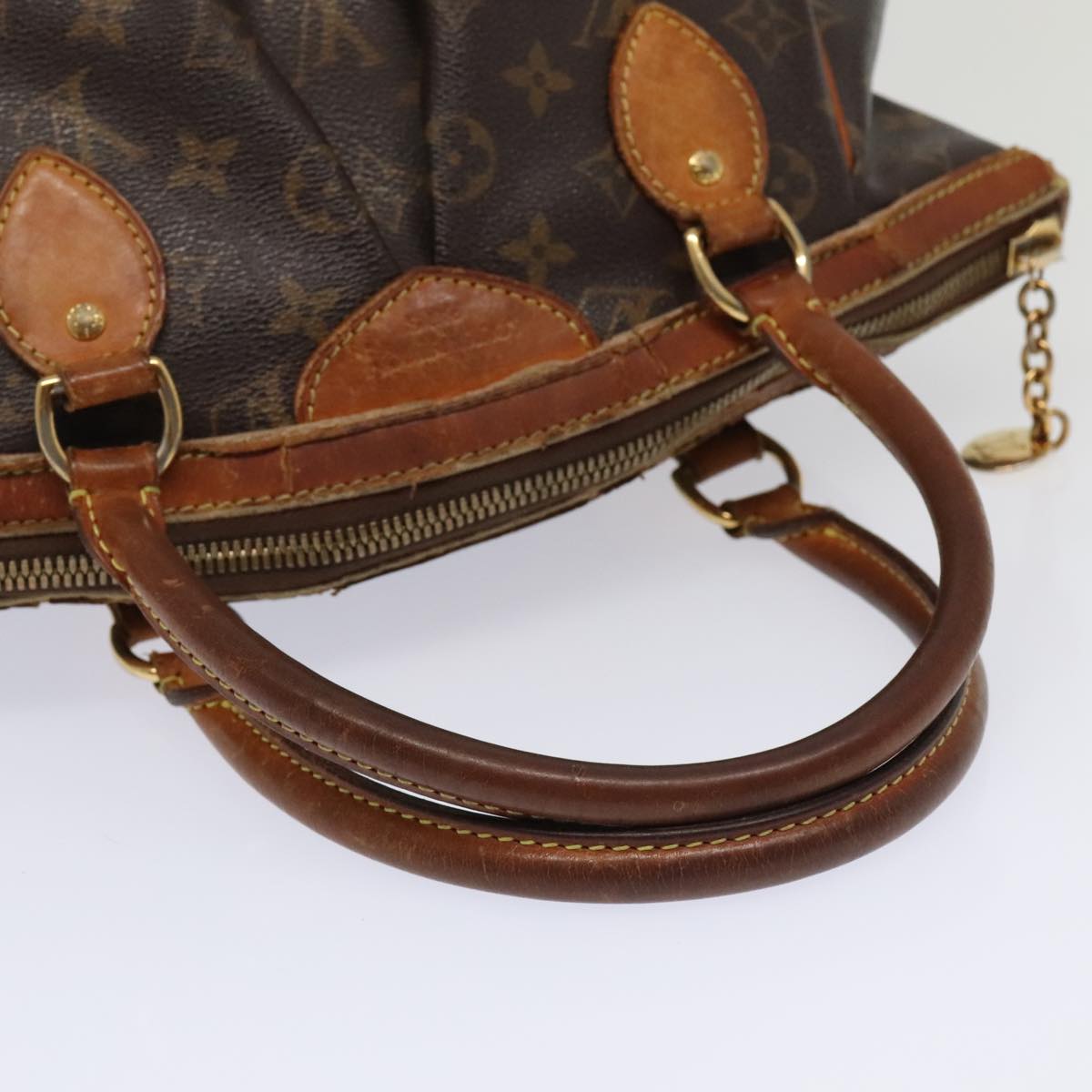 LOUIS VUITTON Monogram Tivoli PM Hand Bag M40143 LV Auth bs18389