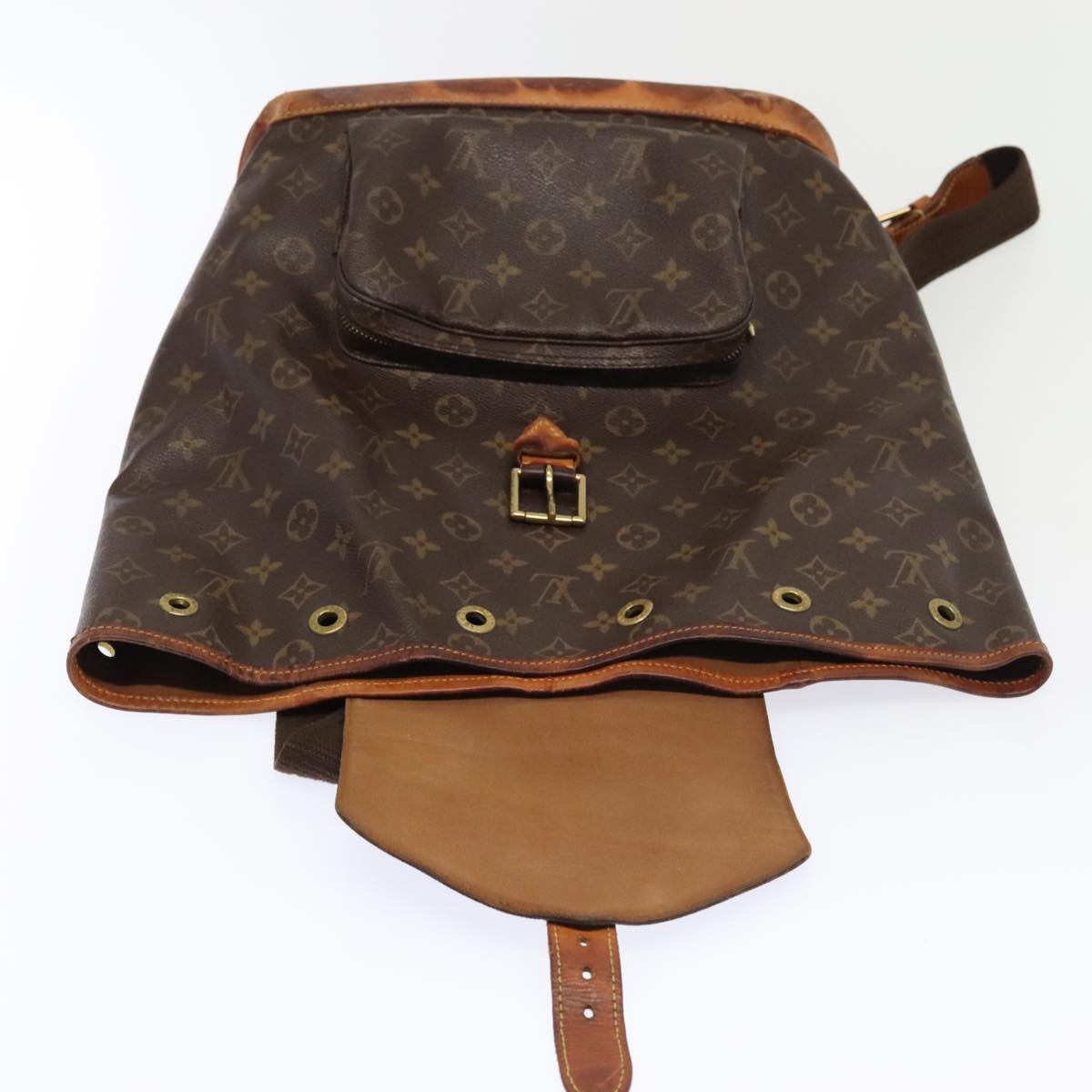 LOUIS VUITTON Monogram Montsouris GM Backpack M51135 LV Auth bs18390