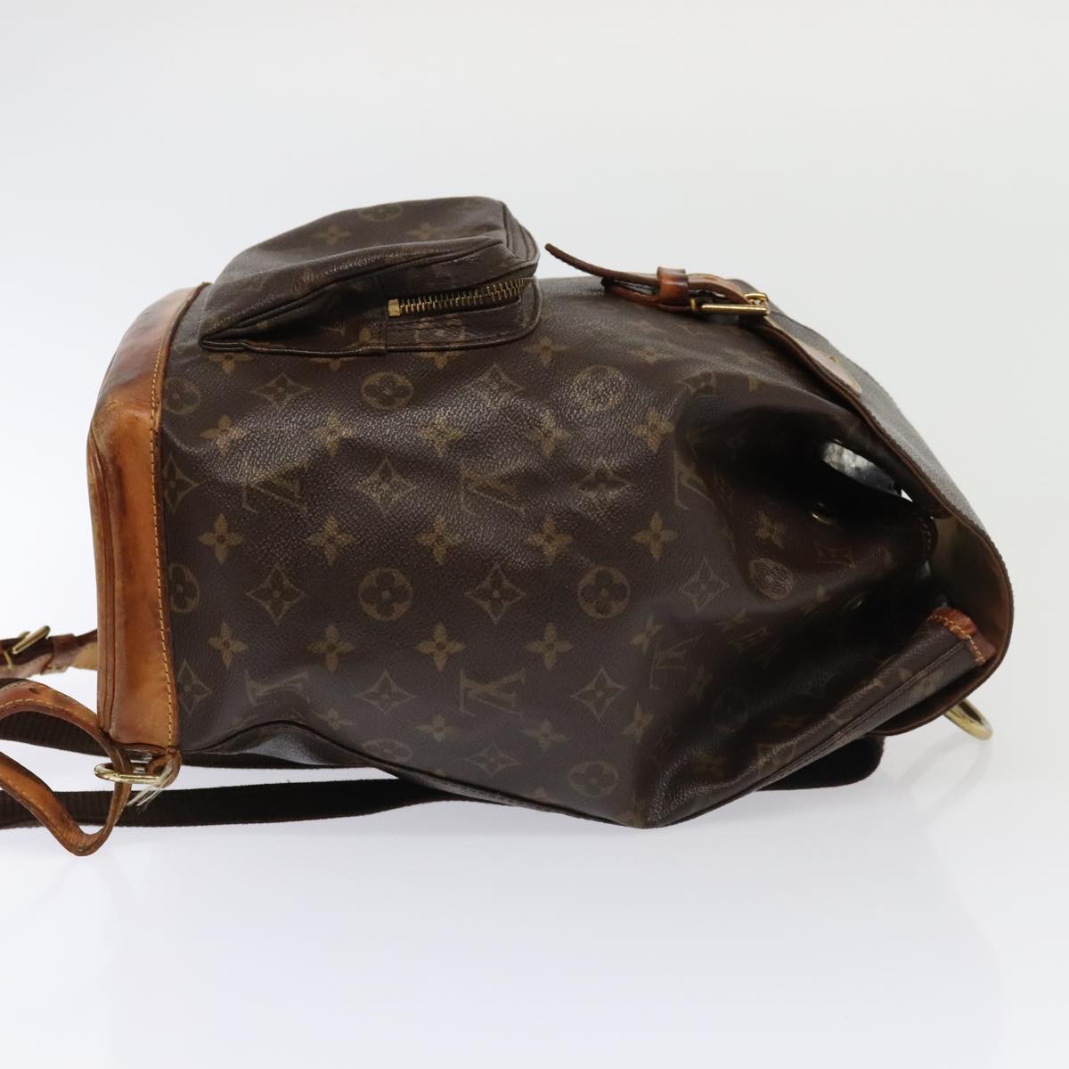 LOUIS VUITTON Monogram Montsouris GM Backpack M51135 LV Auth bs18390