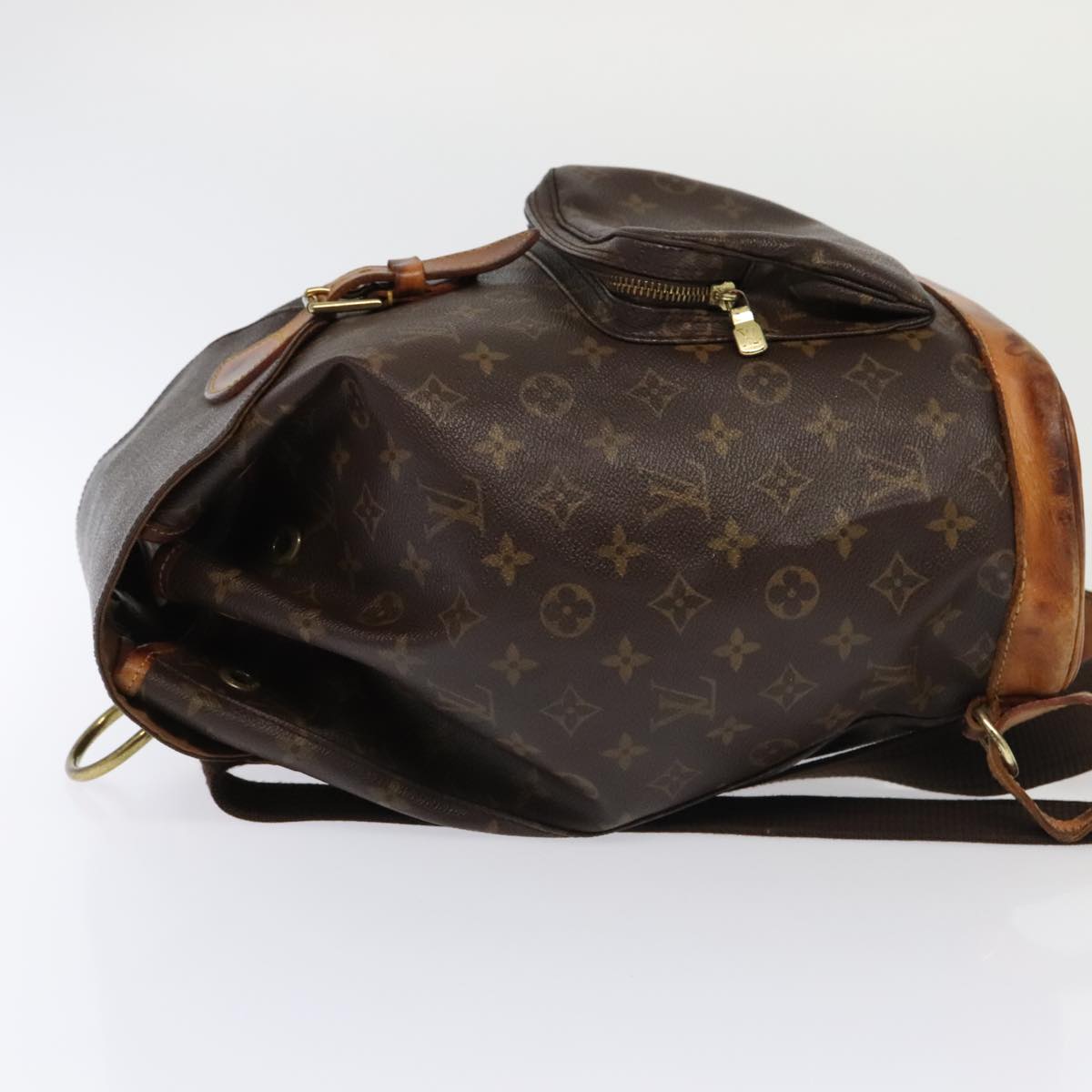 LOUIS VUITTON Monogram Montsouris GM Backpack M51135 LV Auth bs18390