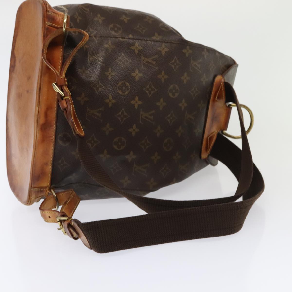 LOUIS VUITTON Monogram Montsouris GM Backpack M51135 LV Auth bs18390