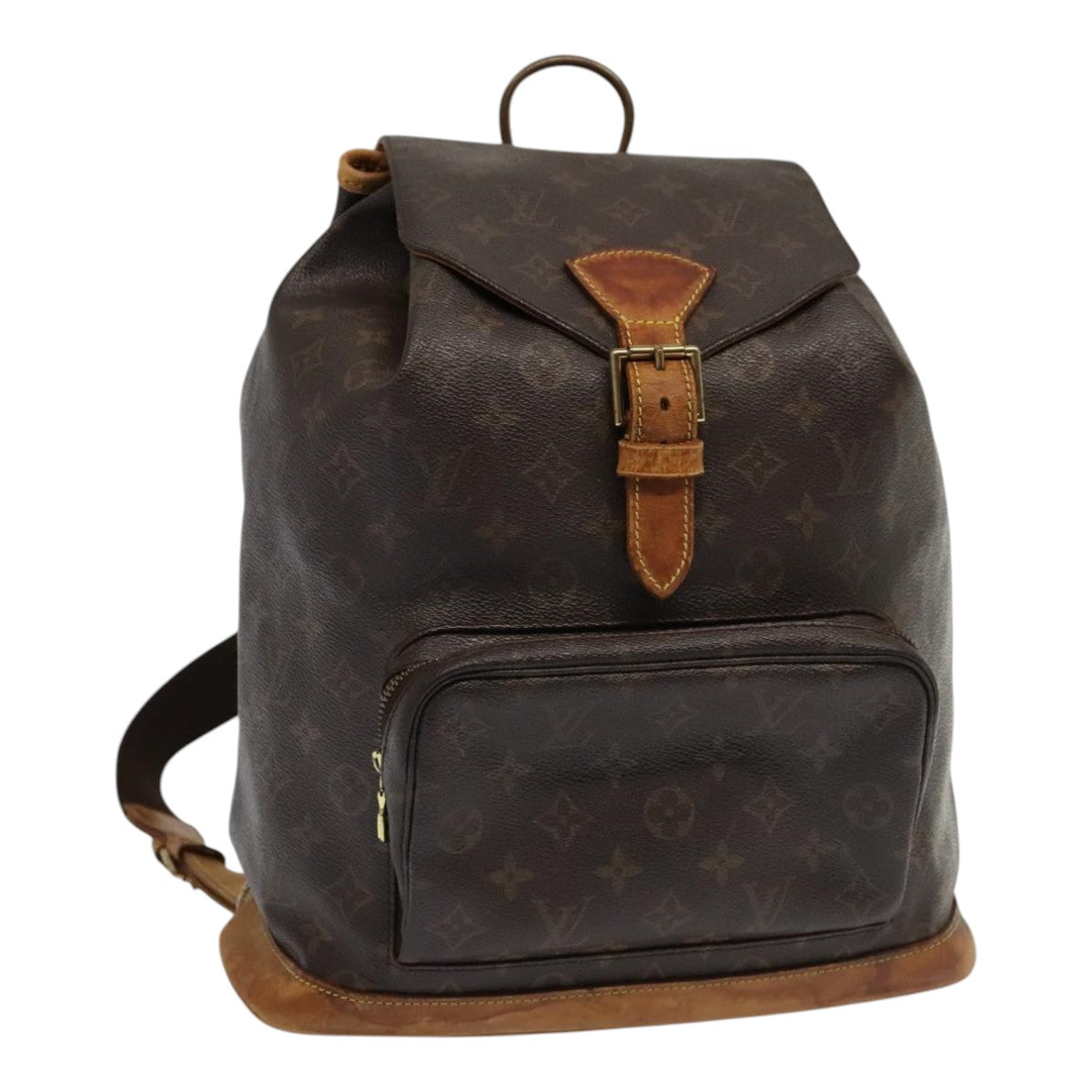 LOUIS VUITTON Monogram Montsouris GM Backpack M51135 LV Auth bs18391