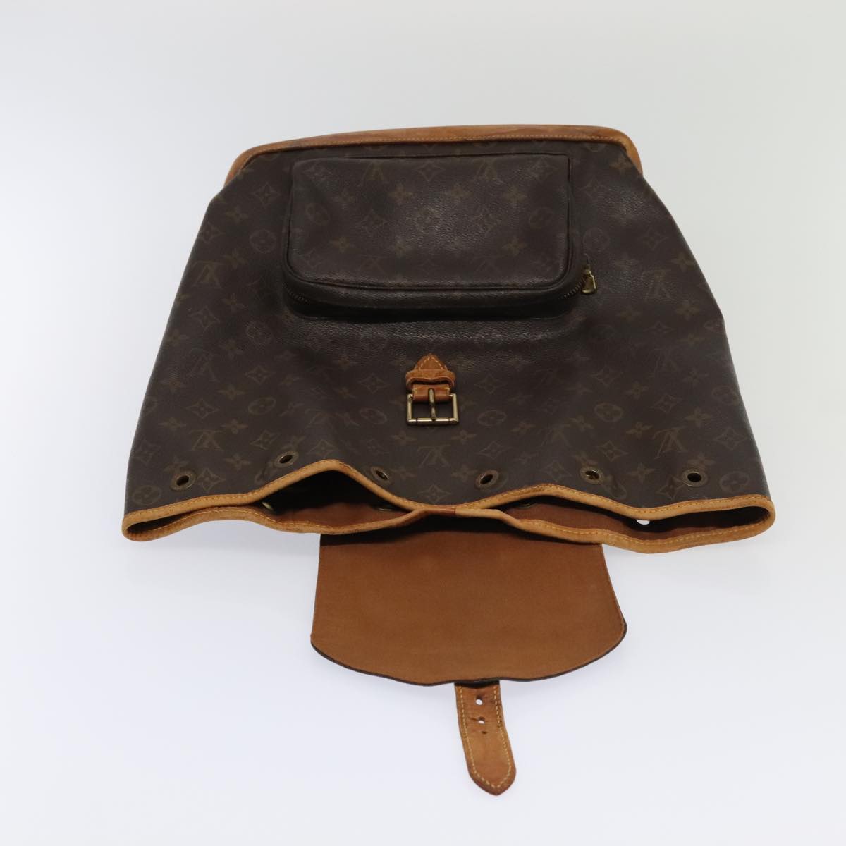 LOUIS VUITTON Monogram Montsouris GM Backpack M51135 LV Auth bs18391