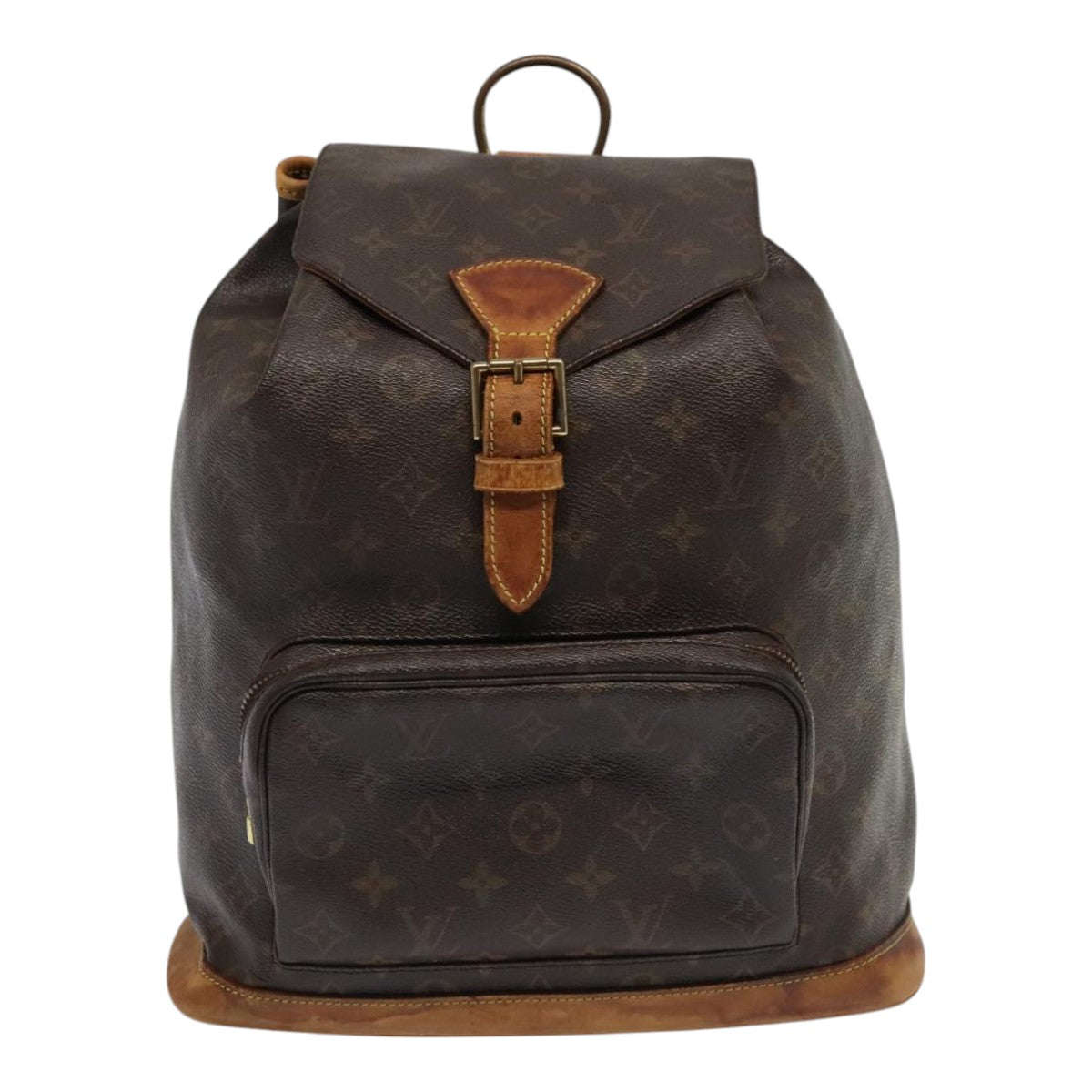 LOUIS VUITTON Monogram Montsouris GM Backpack M51135 LV Auth bs18391