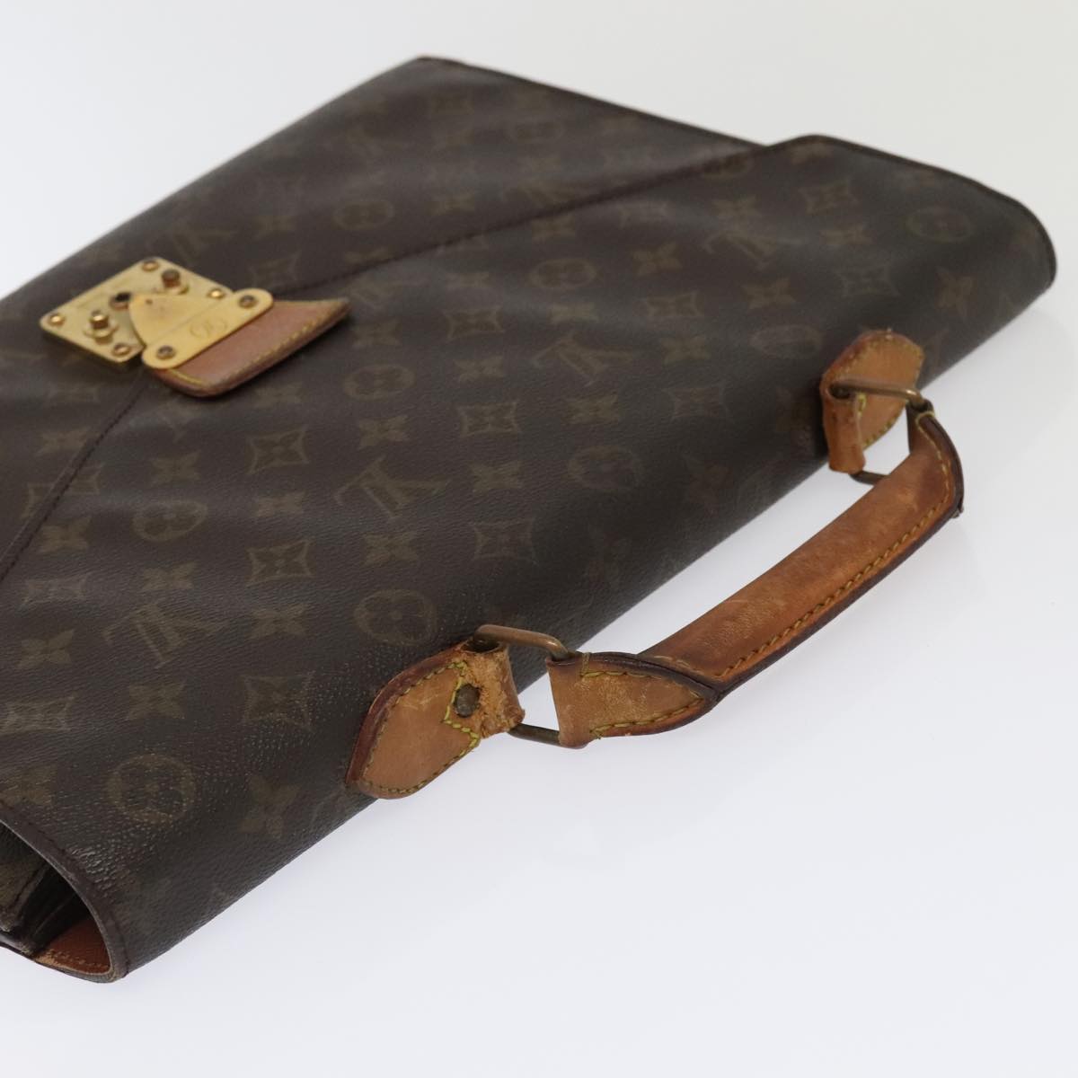 LOUIS VUITTON Monogram Serviette Conseiller Briefcase M53331 LV Auth bs18422