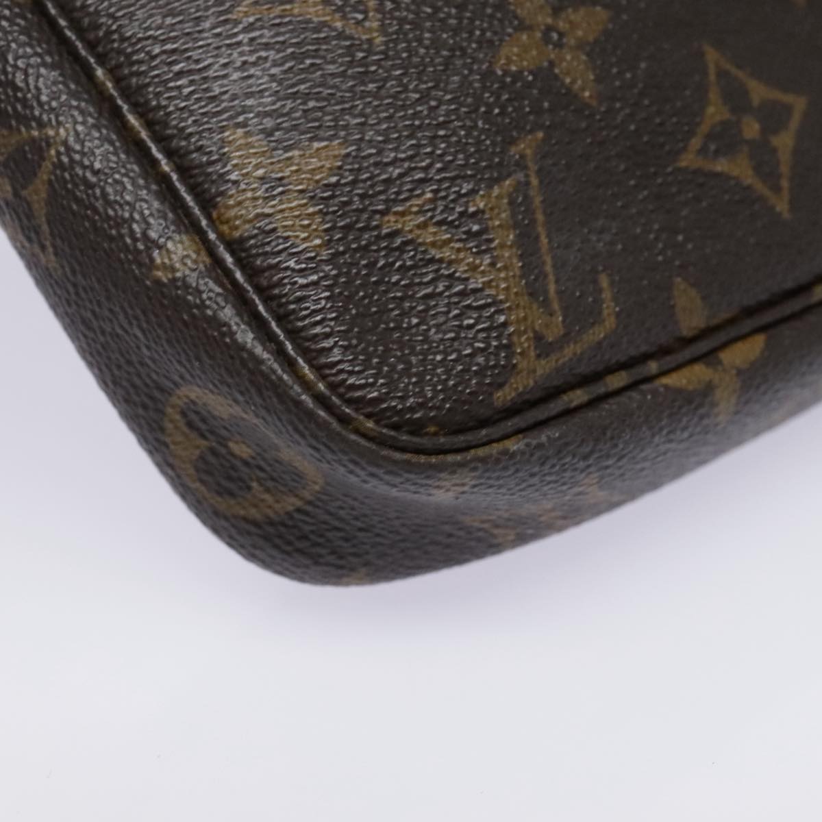 LOUIS VUITTON Monogram Pochette Accessoires Pouch M51980 LV Auth bs18425