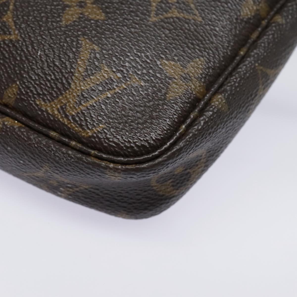 LOUIS VUITTON Monogram Pochette Accessoires Pouch M51980 LV Auth bs18425