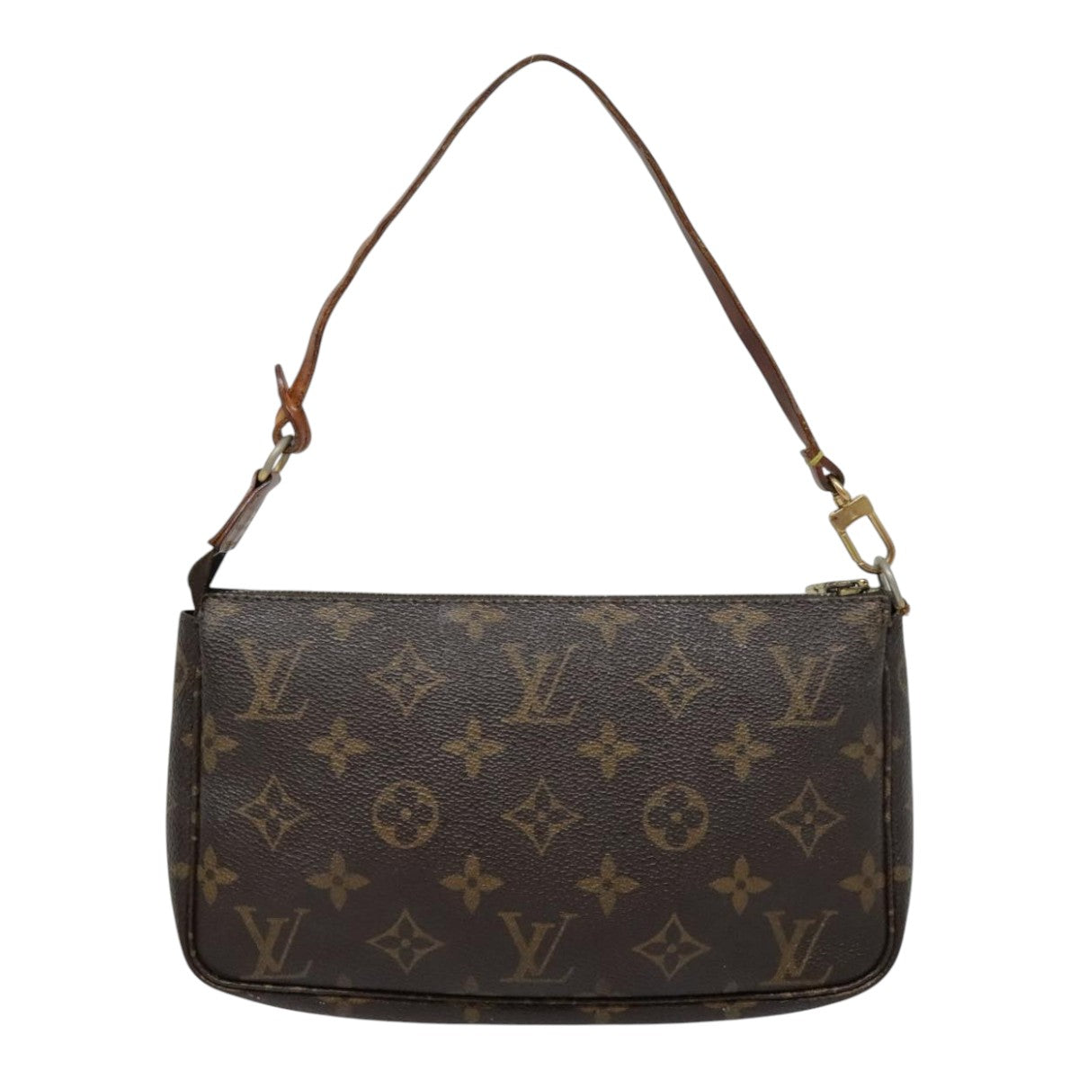 LOUIS VUITTON Monogram Pochette Accessoires Pouch M51980 LV Auth bs18425