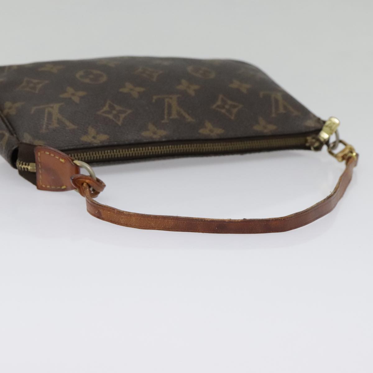 LOUIS VUITTON Monogram Pochette Accessoires Pouch M51980 LV Auth bs18425