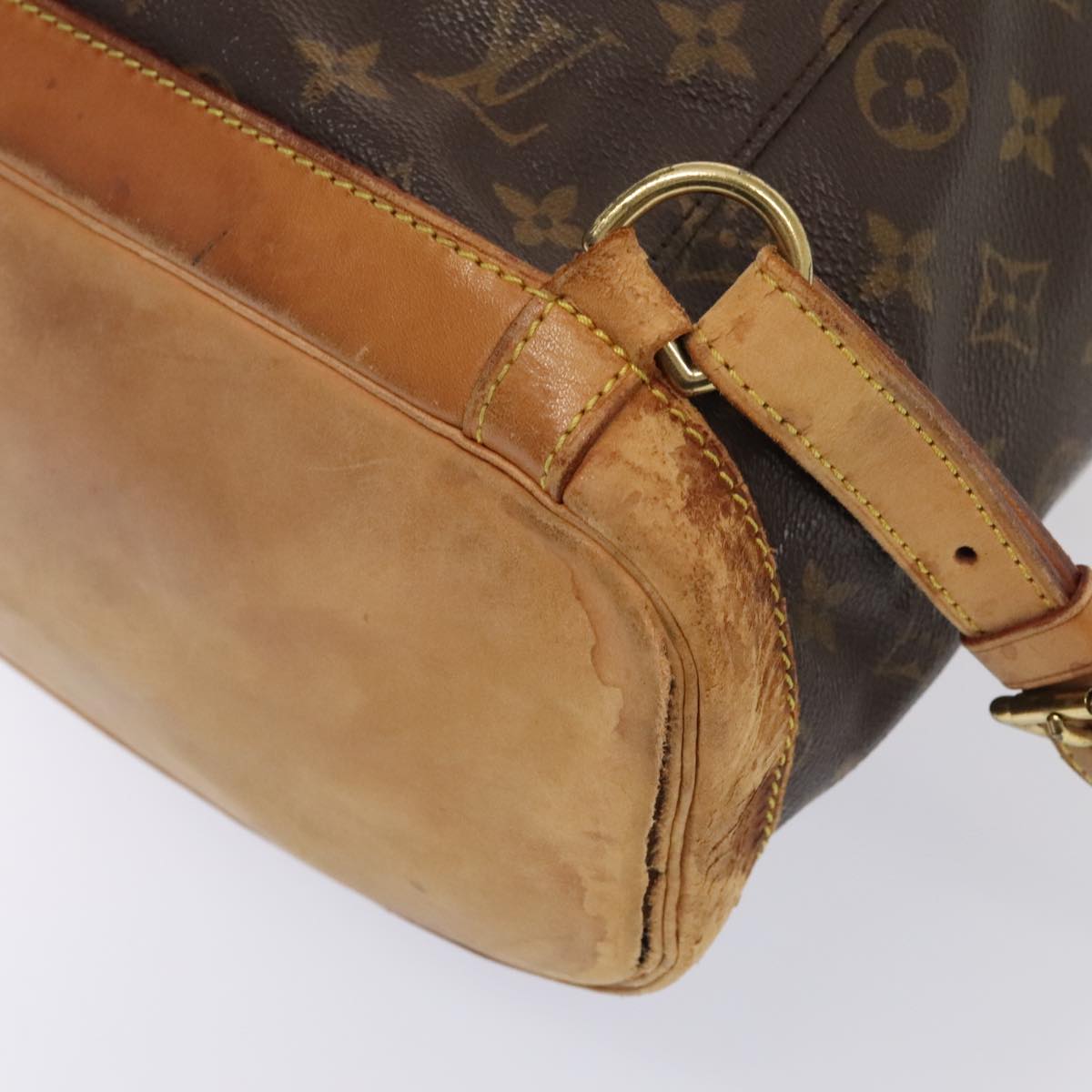 LOUIS VUITTON Monogram Montsouris GM Backpack M51135 LV Auth bs18434