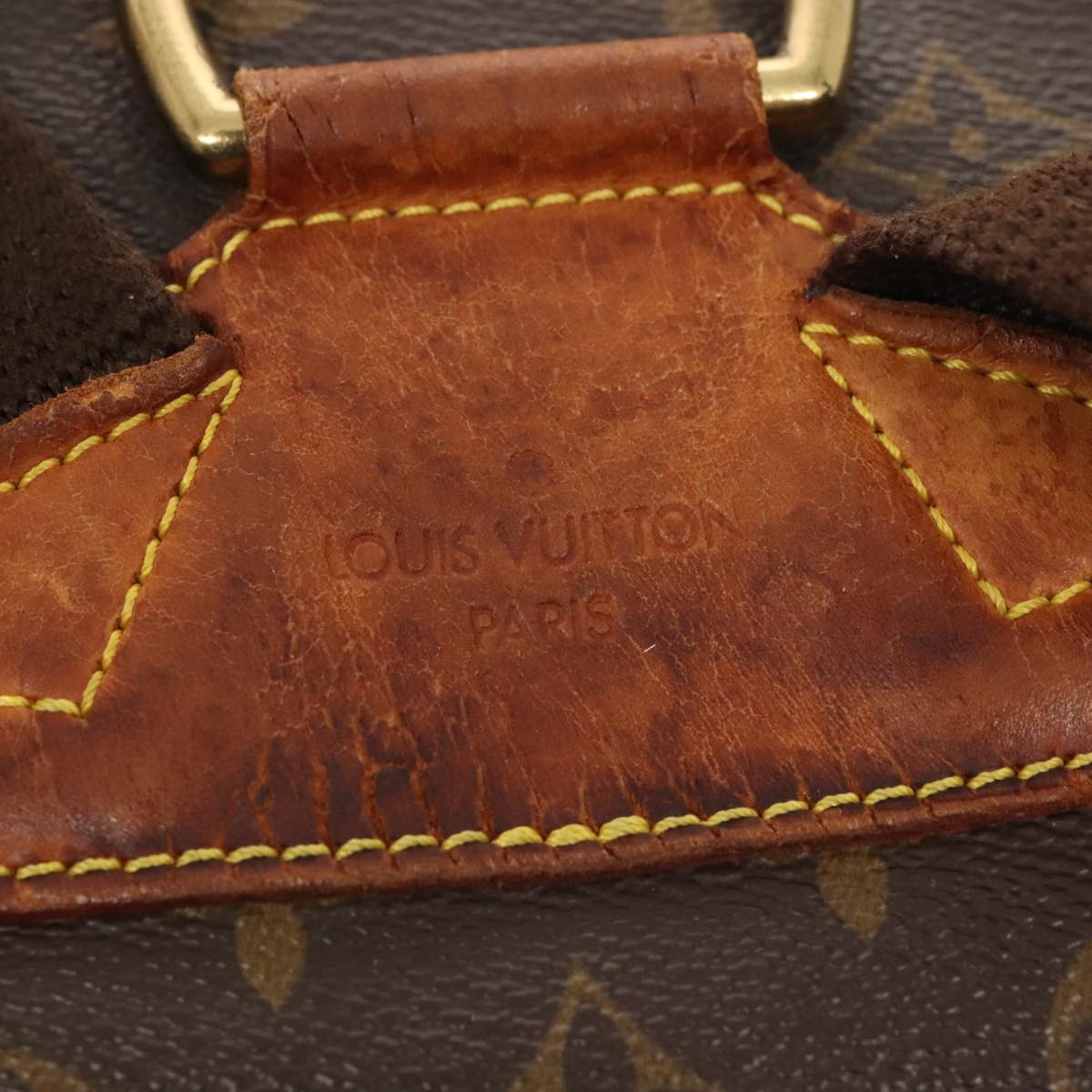 LOUIS VUITTON Monogram Montsouris GM Backpack M51135 LV Auth bs18434