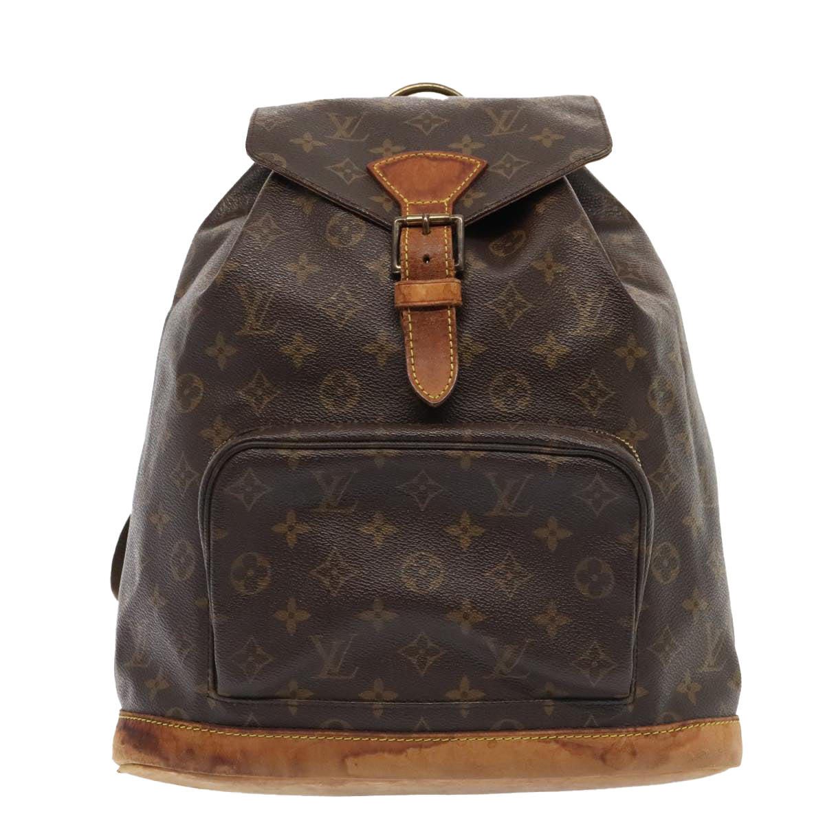 LOUIS VUITTON Monogram Montsouris GM Backpack M51135 LV Auth bs18434