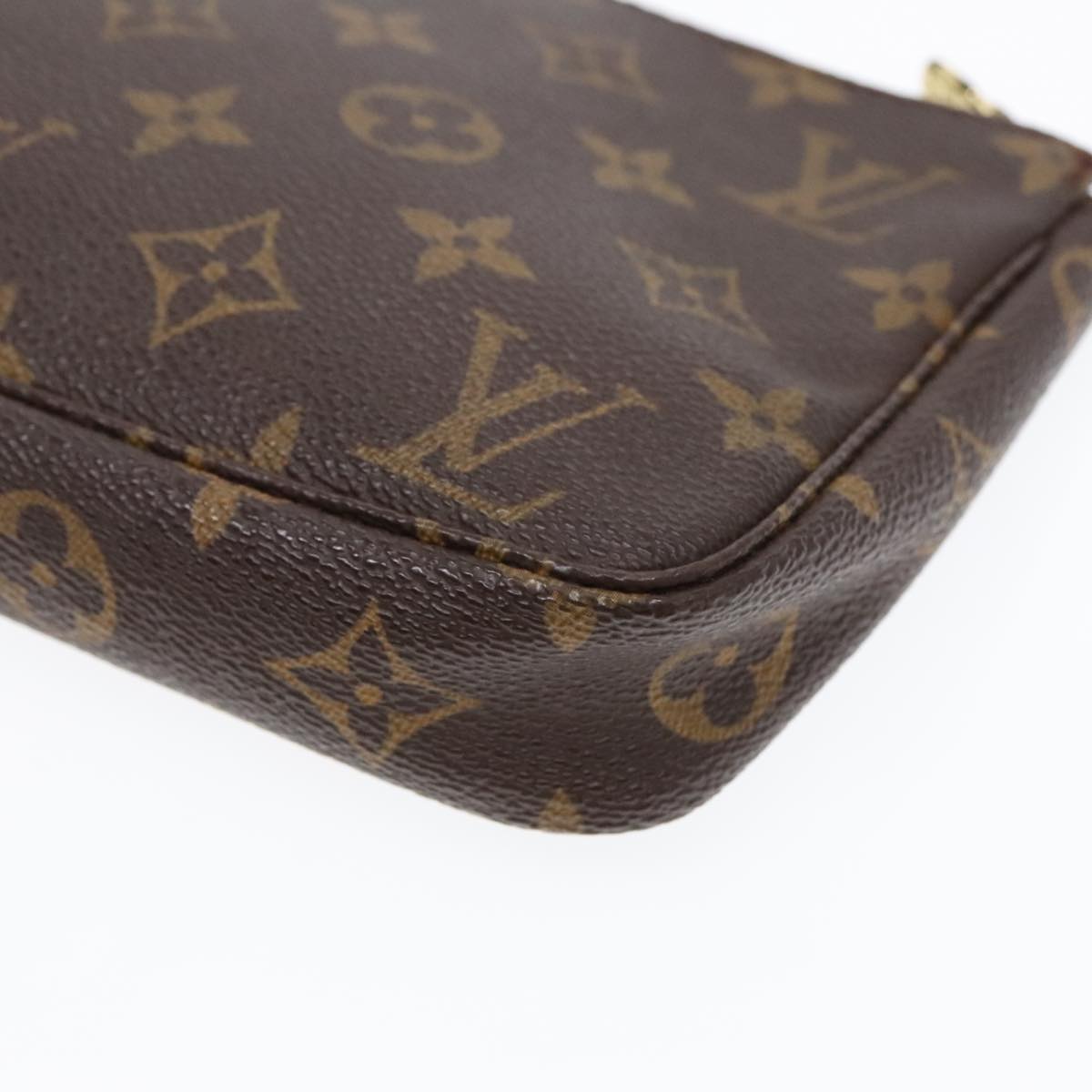 LOUIS VUITTON Monogram Pochette Accessoires Pouch M51980 LV Auth bs18451