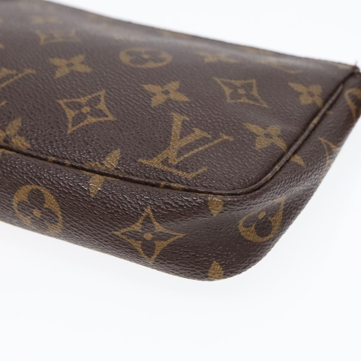 LOUIS VUITTON Monogram Pochette Accessoires Pouch M51980 LV Auth bs18451