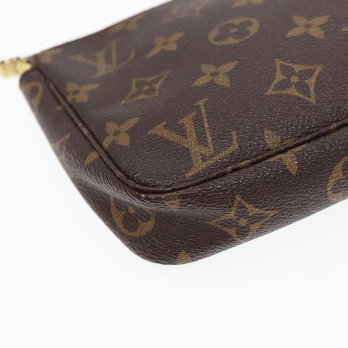 LOUIS VUITTON Monogram Pochette Accessoires Pouch M51980 LV Auth bs18451