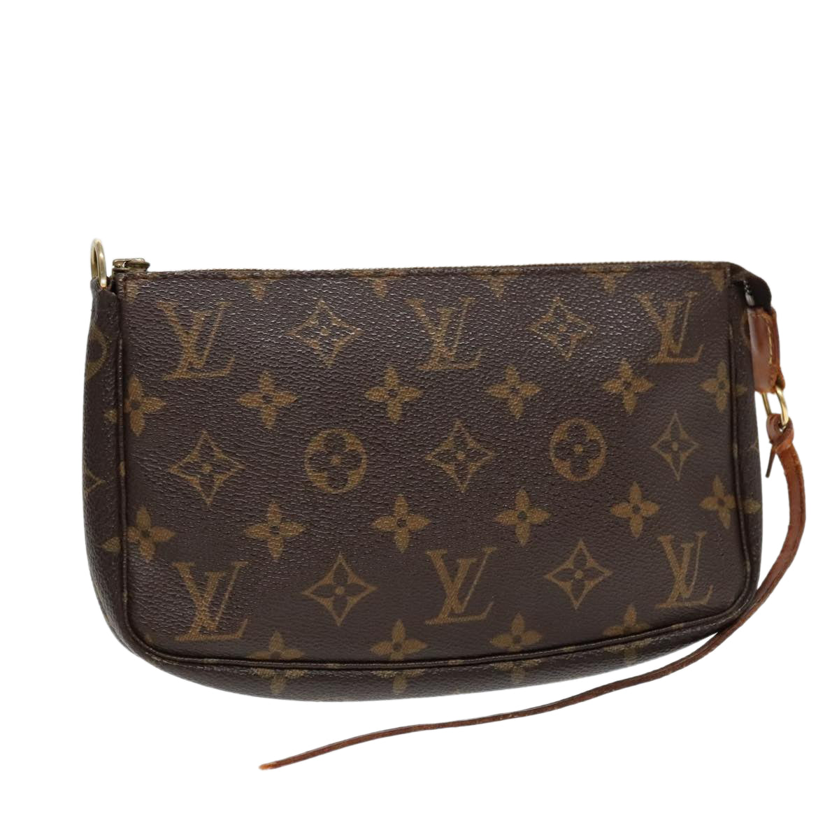 LOUIS VUITTON Monogram Pochette Accessoires Pouch M51980 LV Auth bs18452