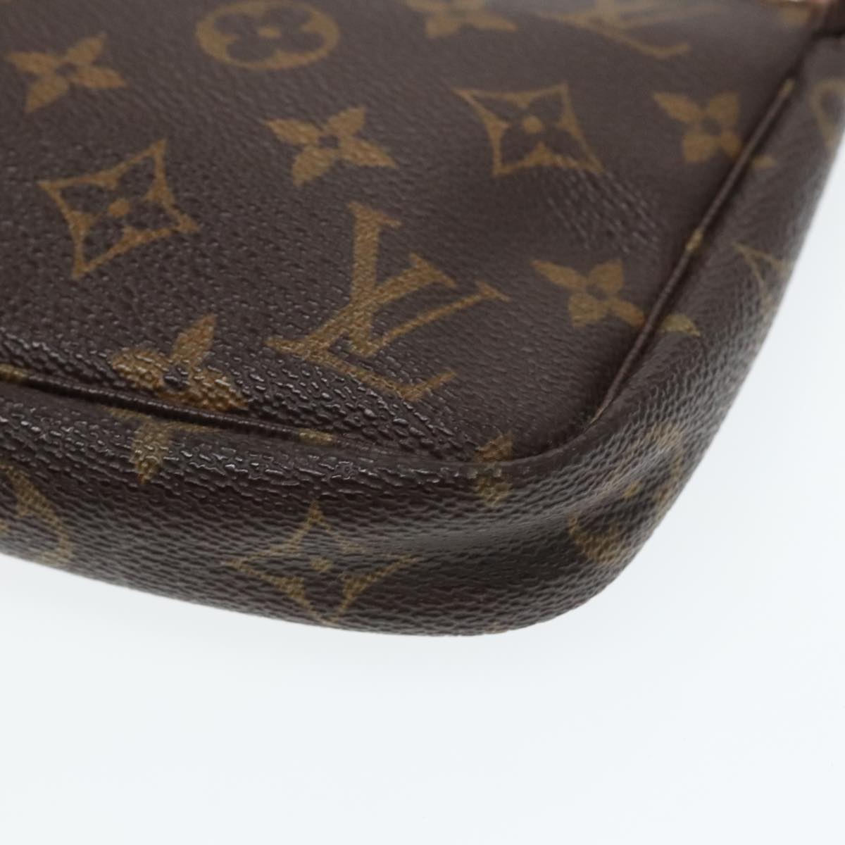 LOUIS VUITTON Monogram Pochette Accessoires Pouch M51980 LV Auth bs18452