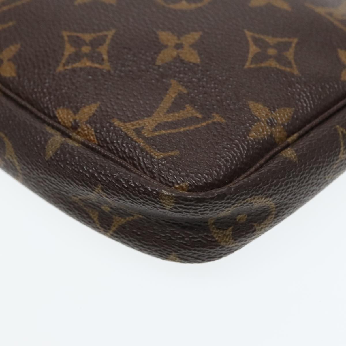 LOUIS VUITTON Monogram Pochette Accessoires Pouch M51980 LV Auth bs18452