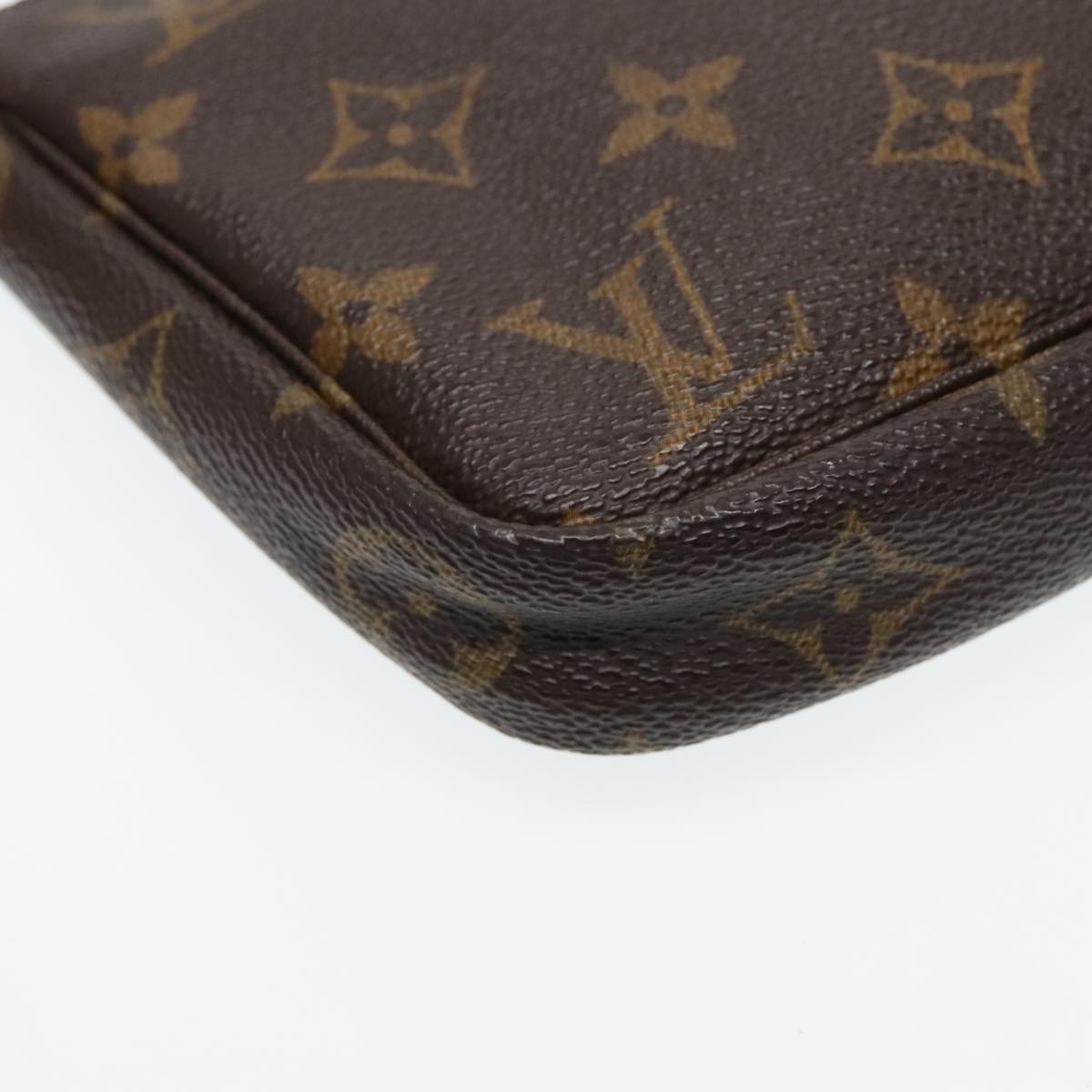 LOUIS VUITTON Monogram Pochette Accessoires Pouch M51980 LV Auth bs18452