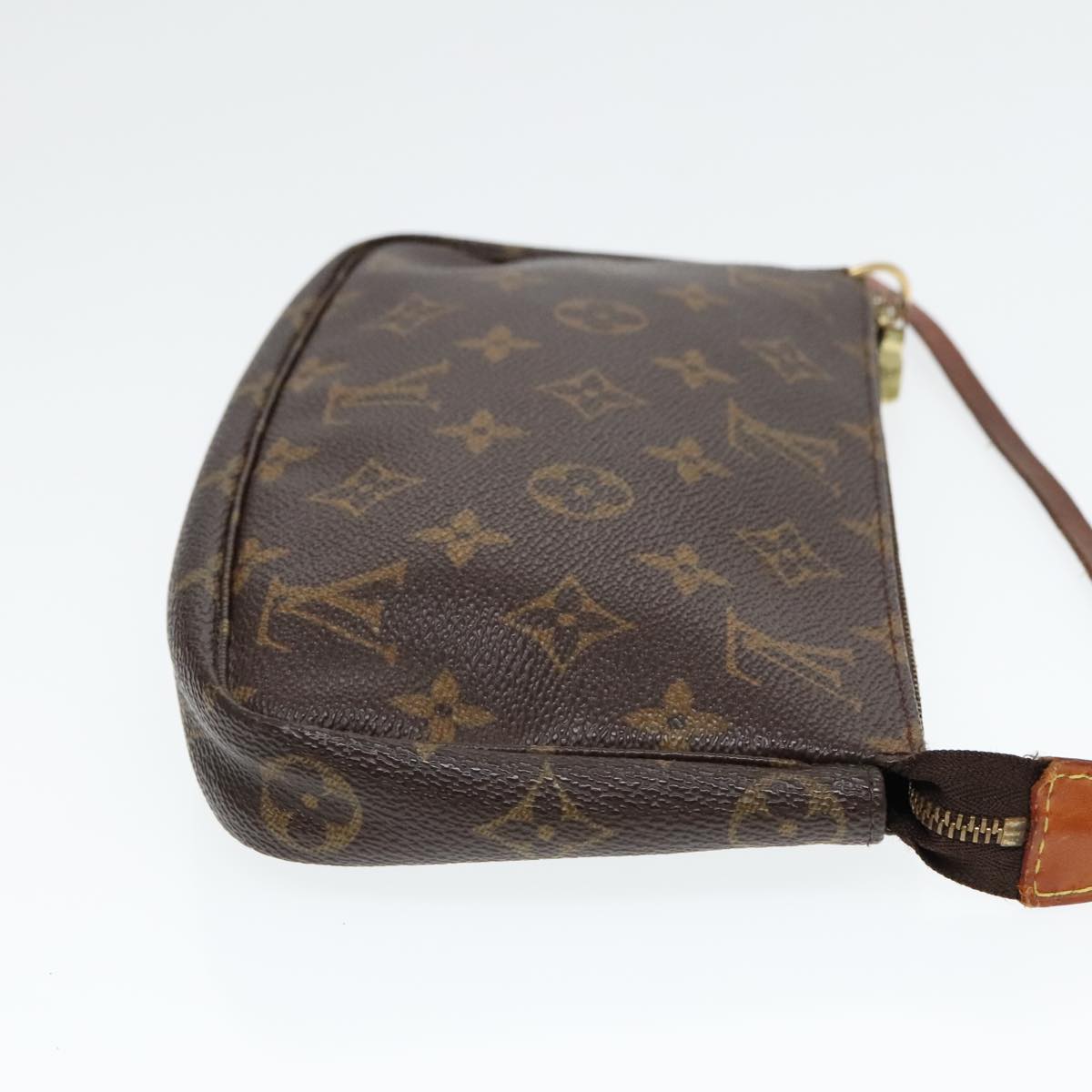 LOUIS VUITTON Monogram Pochette Accessoires Pouch M51980 LV Auth bs18452