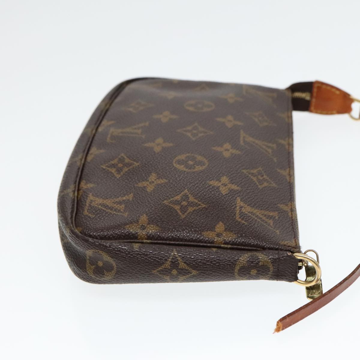 LOUIS VUITTON Monogram Pochette Accessoires Pouch M51980 LV Auth bs18452