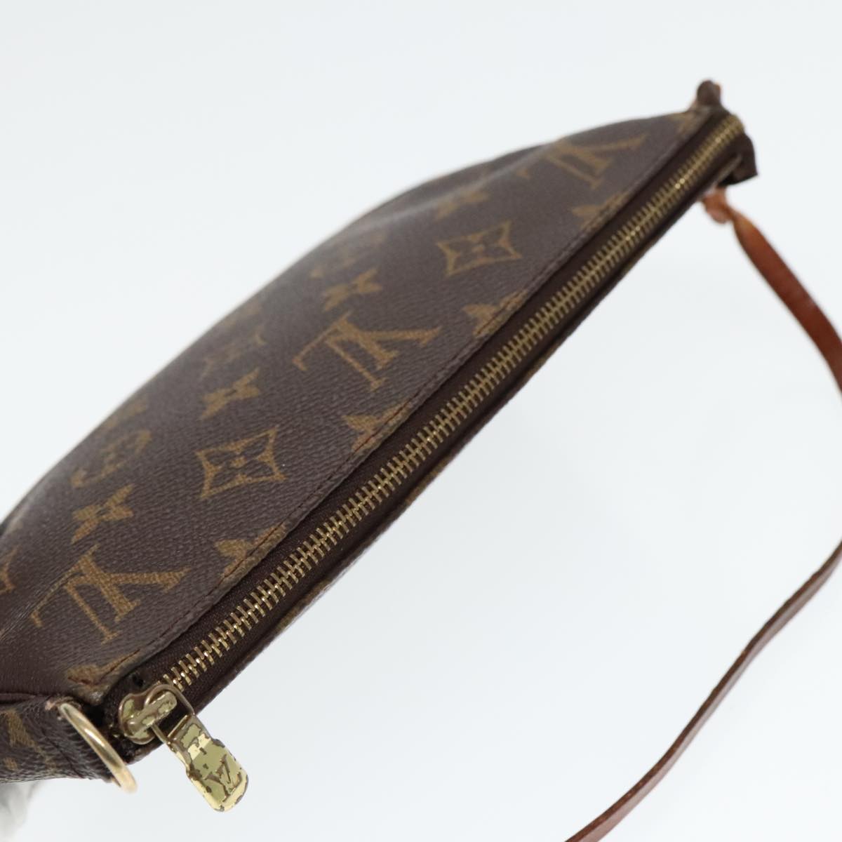 LOUIS VUITTON Monogram Pochette Accessoires Pouch M51980 LV Auth bs18452