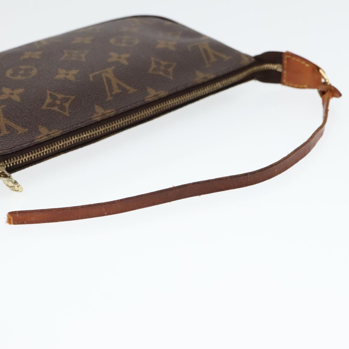 LOUIS VUITTON Monogram Pochette Accessoires Pouch M51980 LV Auth bs18452