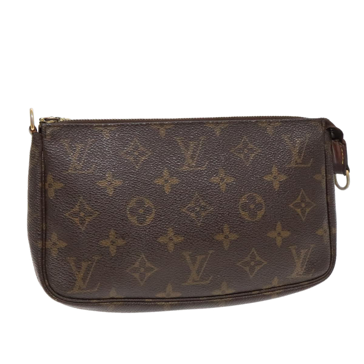 LOUIS VUITTON Monogram Pochette Accessoires Pouch M51980 LV Auth bs18453