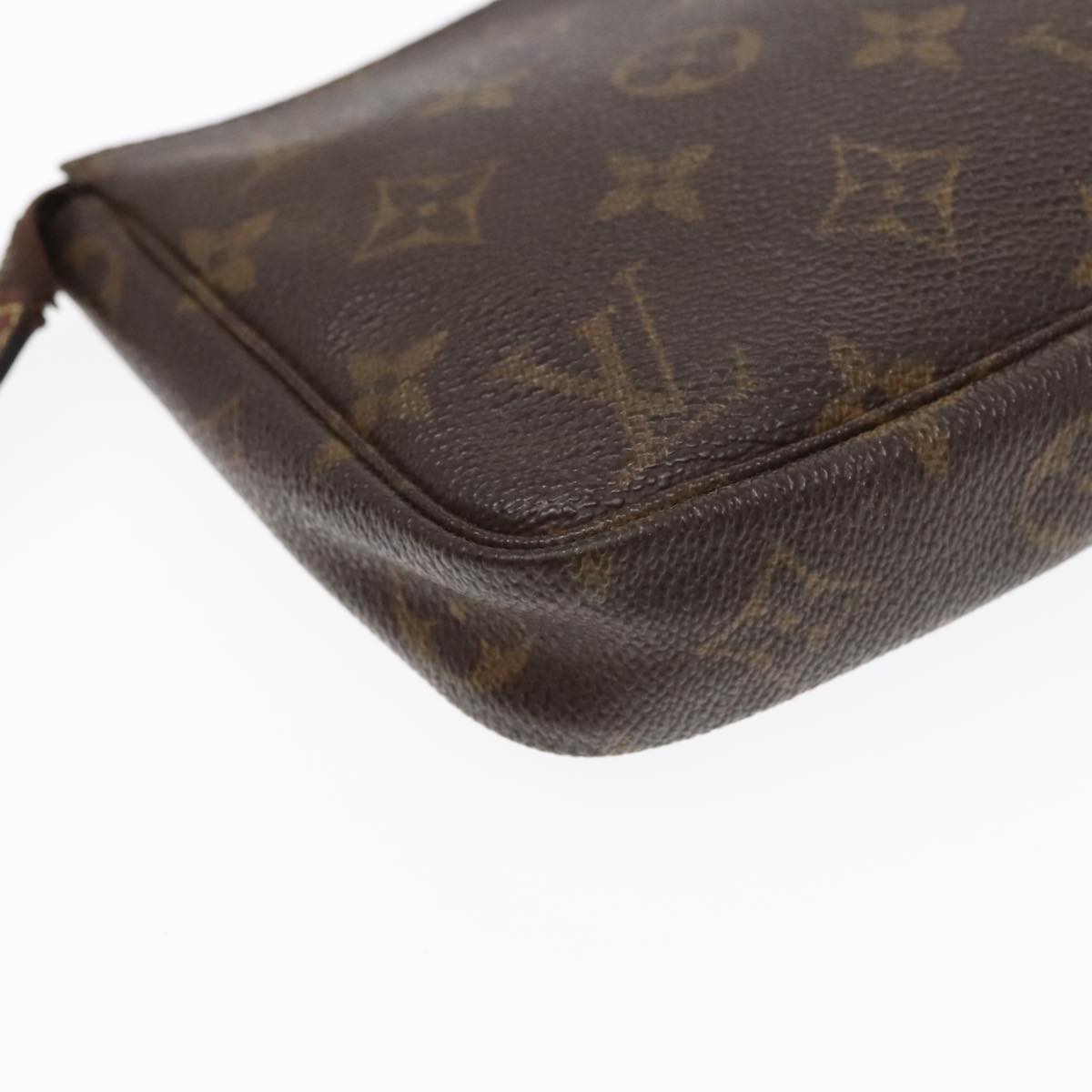 LOUIS VUITTON Monogram Pochette Accessoires Pouch M51980 LV Auth bs18453